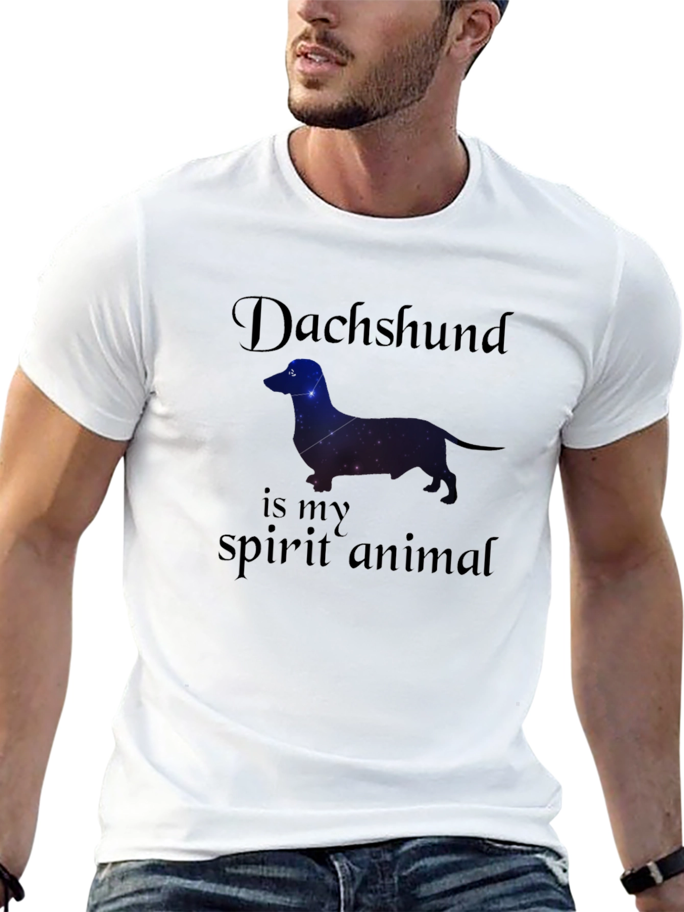 Dachshund Spirit Animal Graphic T-Shirt