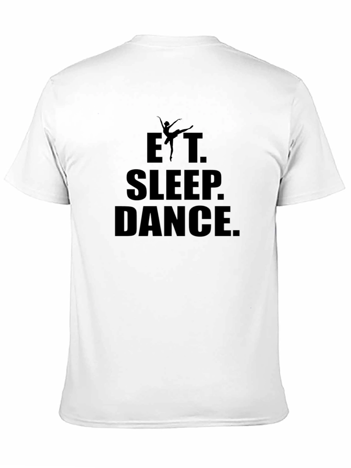 Eat Sleep Dance Graphic Black T-Shirt