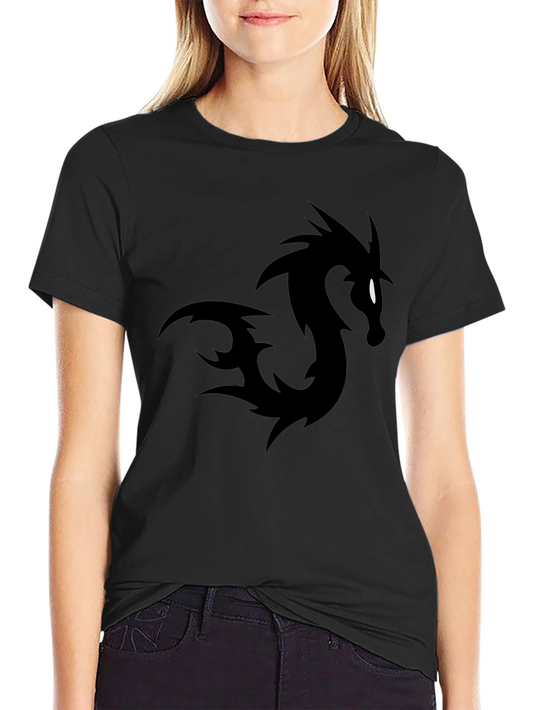 Black Dragon Graphic Tee - Casual Menswear