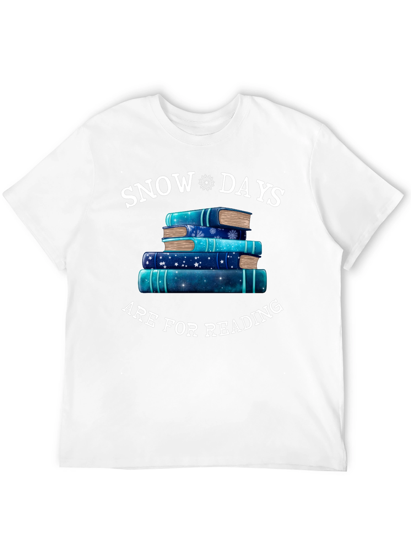 Snow Days Are For Reading T-Shirt