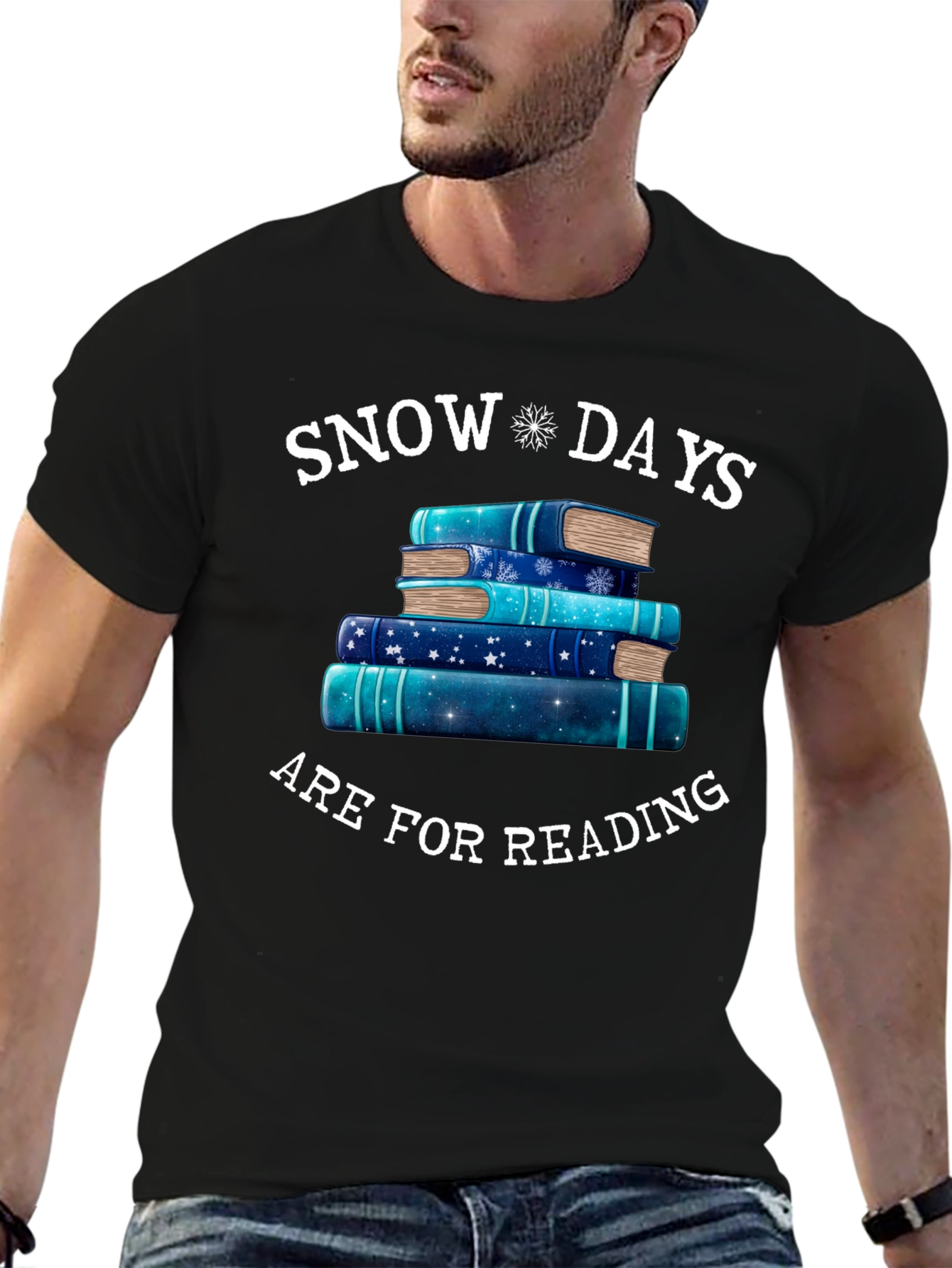 Snow Days Are For Reading T-Shirt