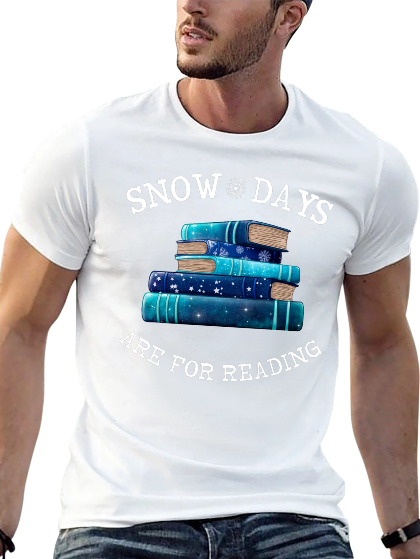 Snow Days Are For Reading T-Shirt