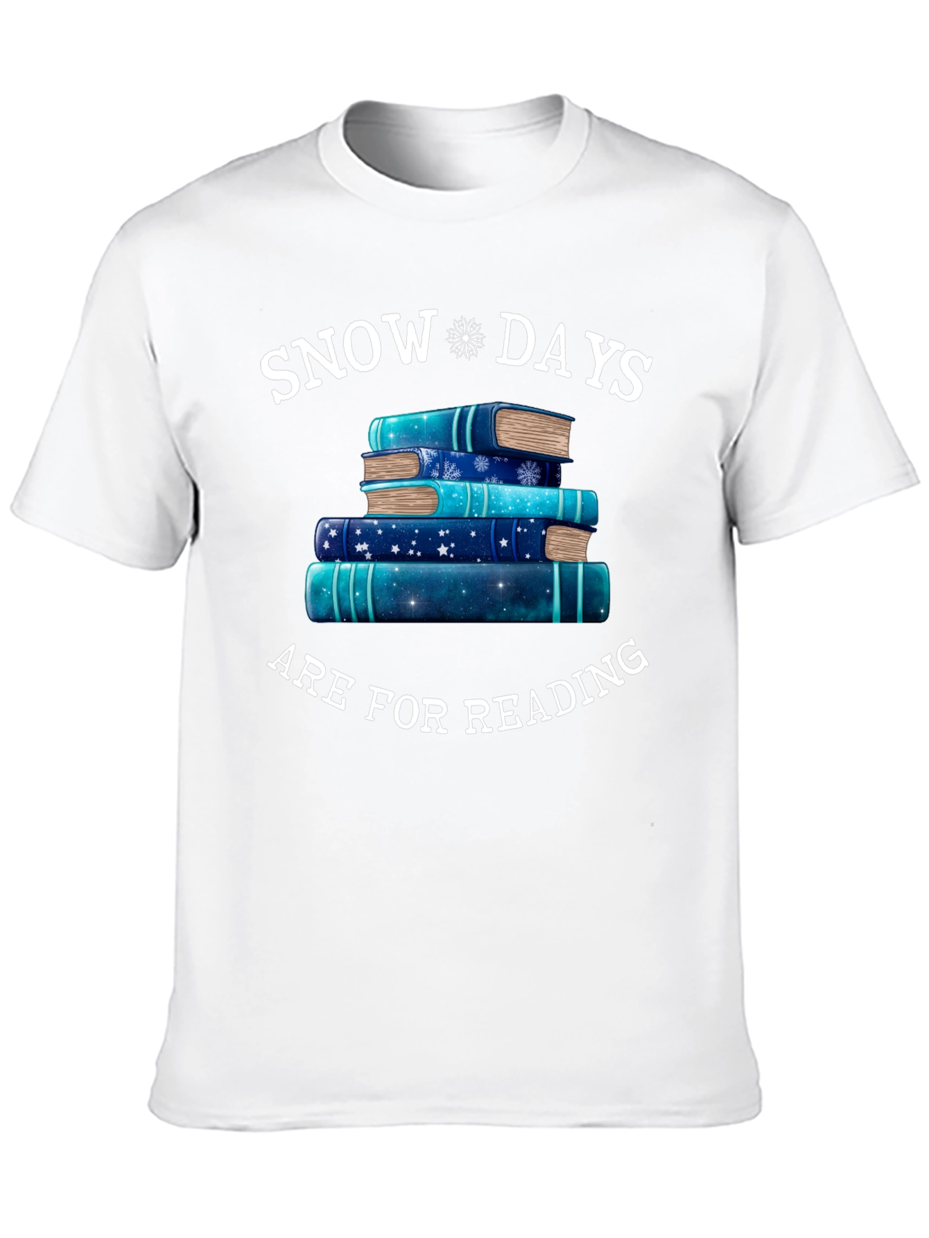 Snow Days Are For Reading T-Shirt