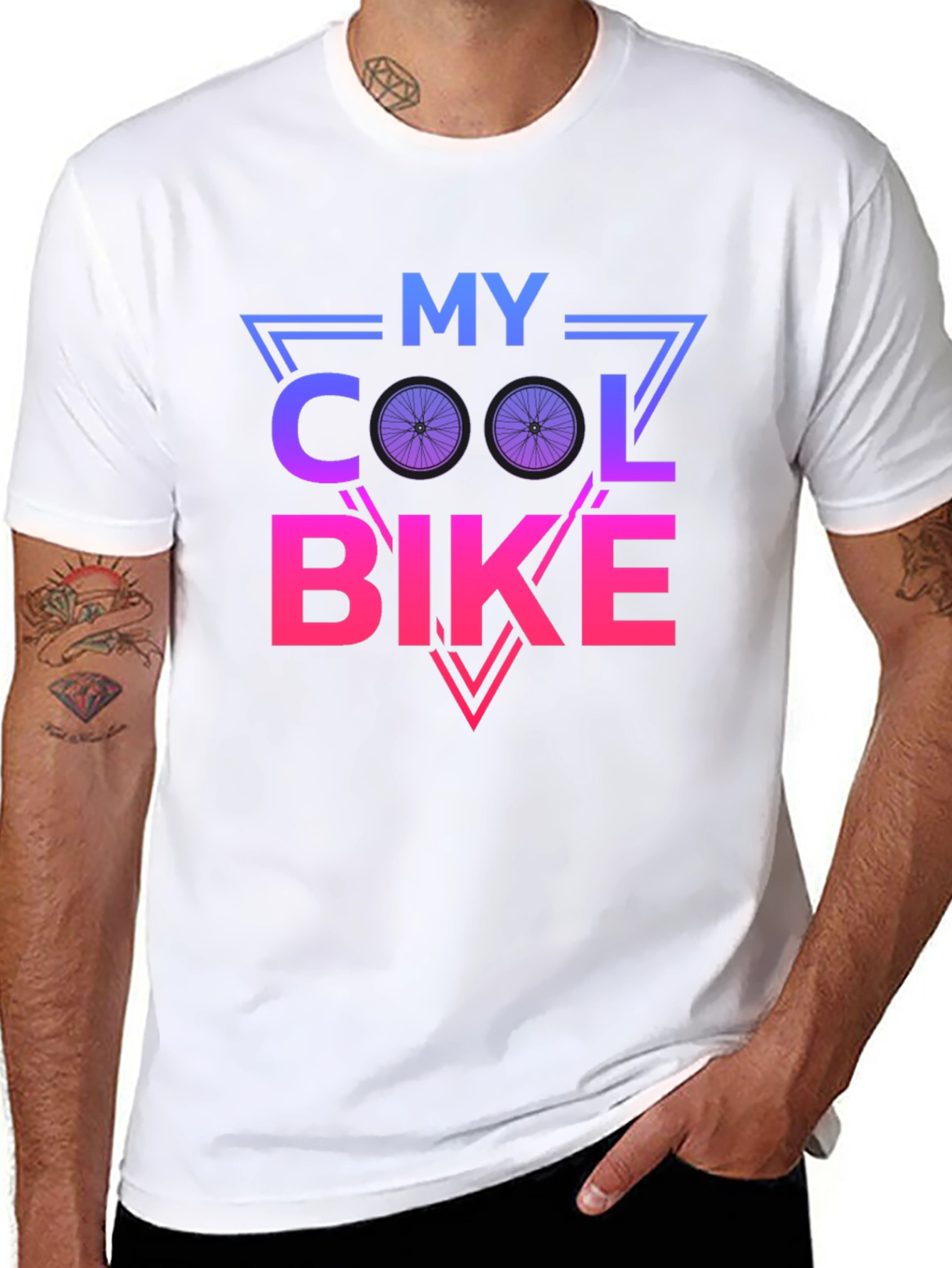 My Cool Bike T-Shirt - Cycling Graphic Tee
