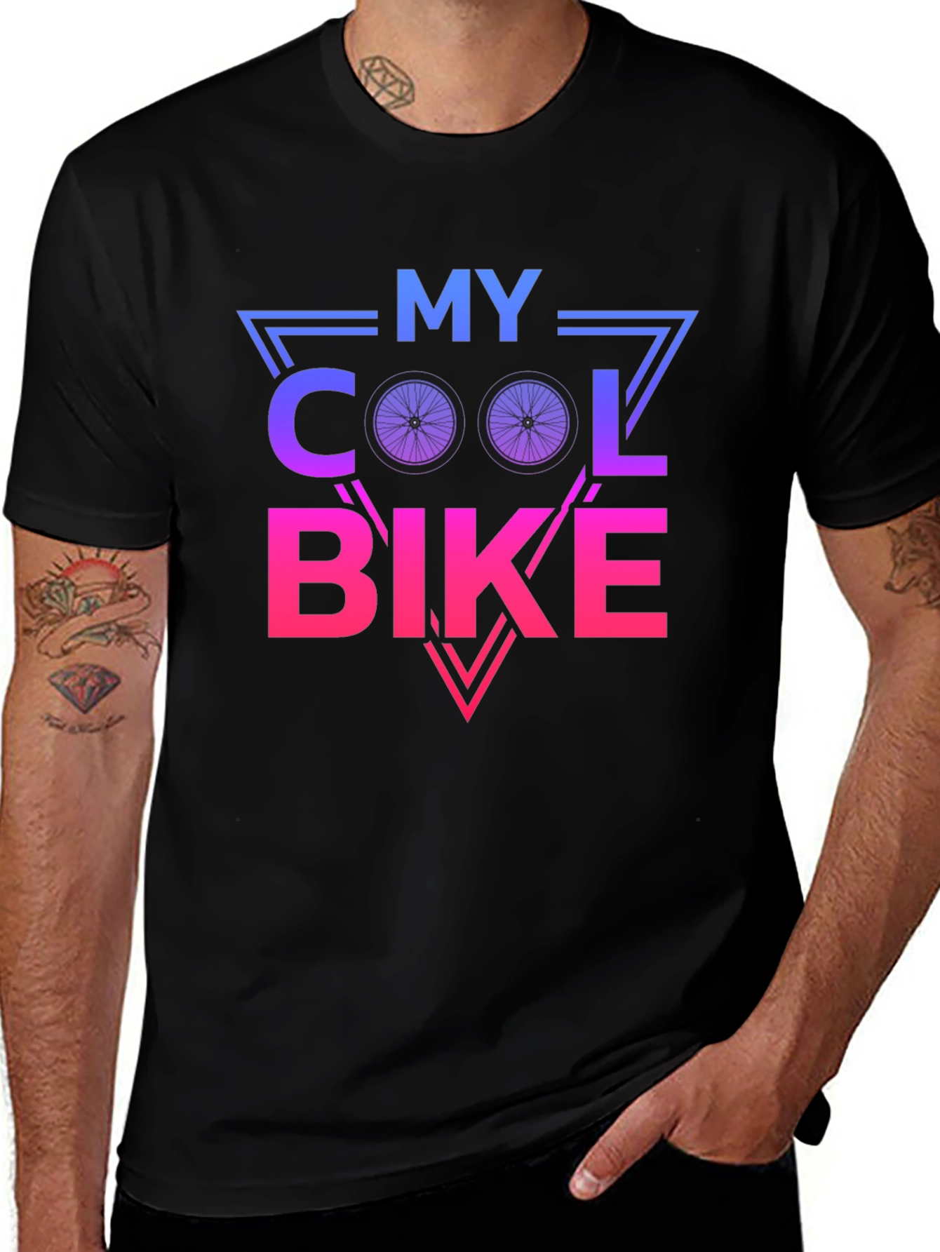 My Cool Bike T-Shirt - Cycling Graphic Tee