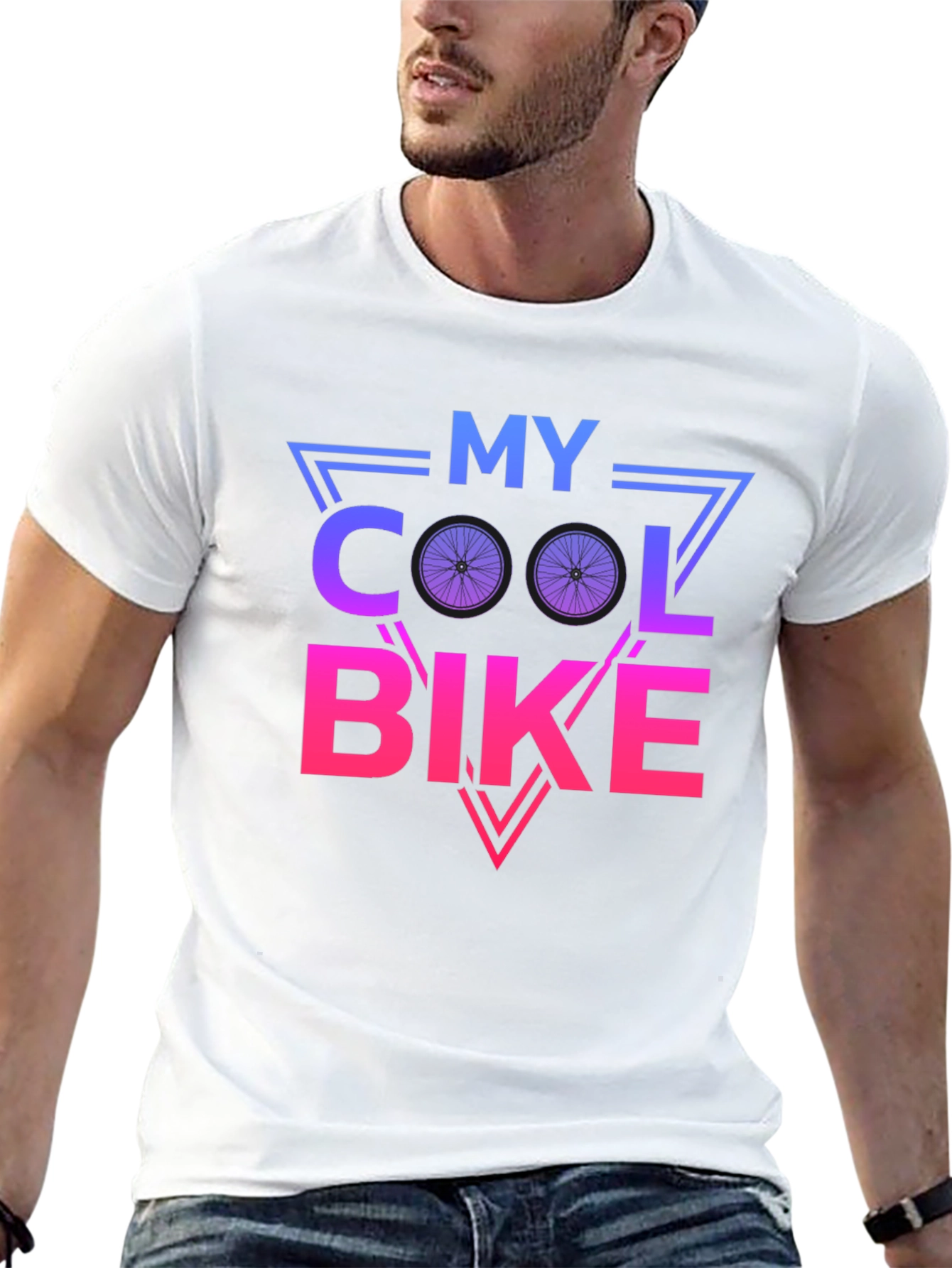 My Cool Bike T-Shirt - Cycling Graphic Tee