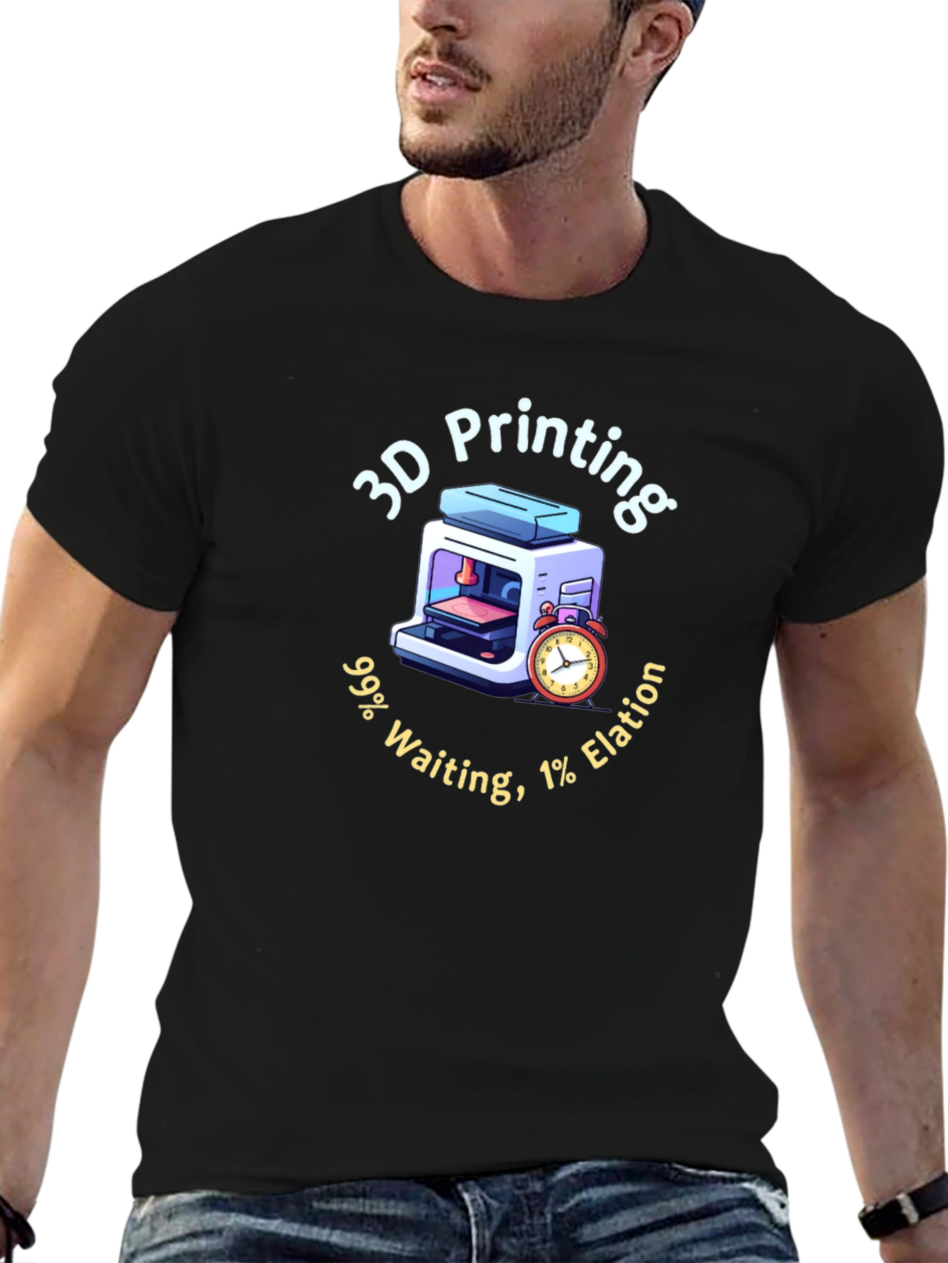 3D Printing Waiting Elation T-Shirt