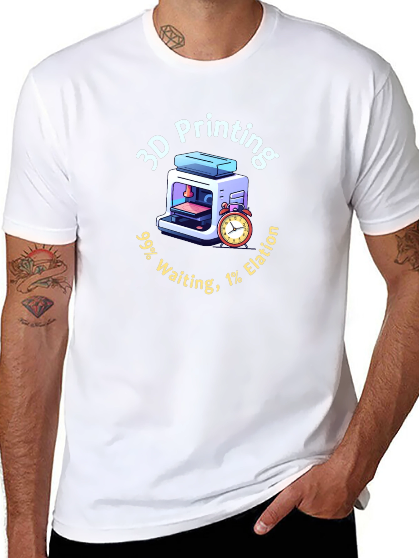 3D Printing Waiting Elation T-Shirt