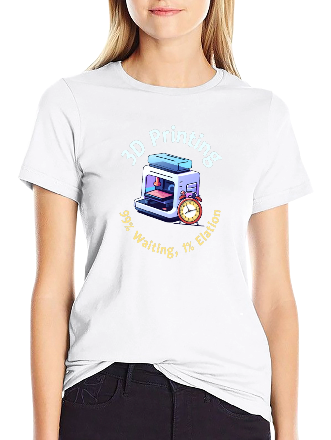 3D Printing Waiting Elation T-Shirt