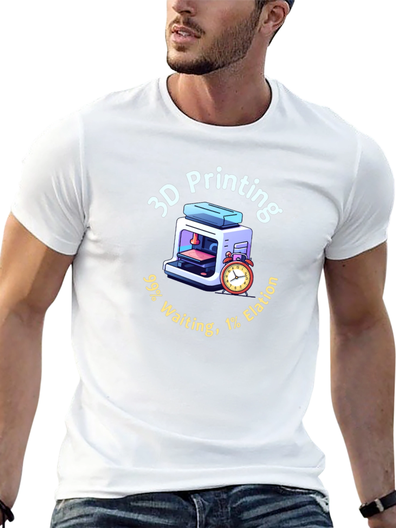 3D Printing Waiting Elation T-Shirt
