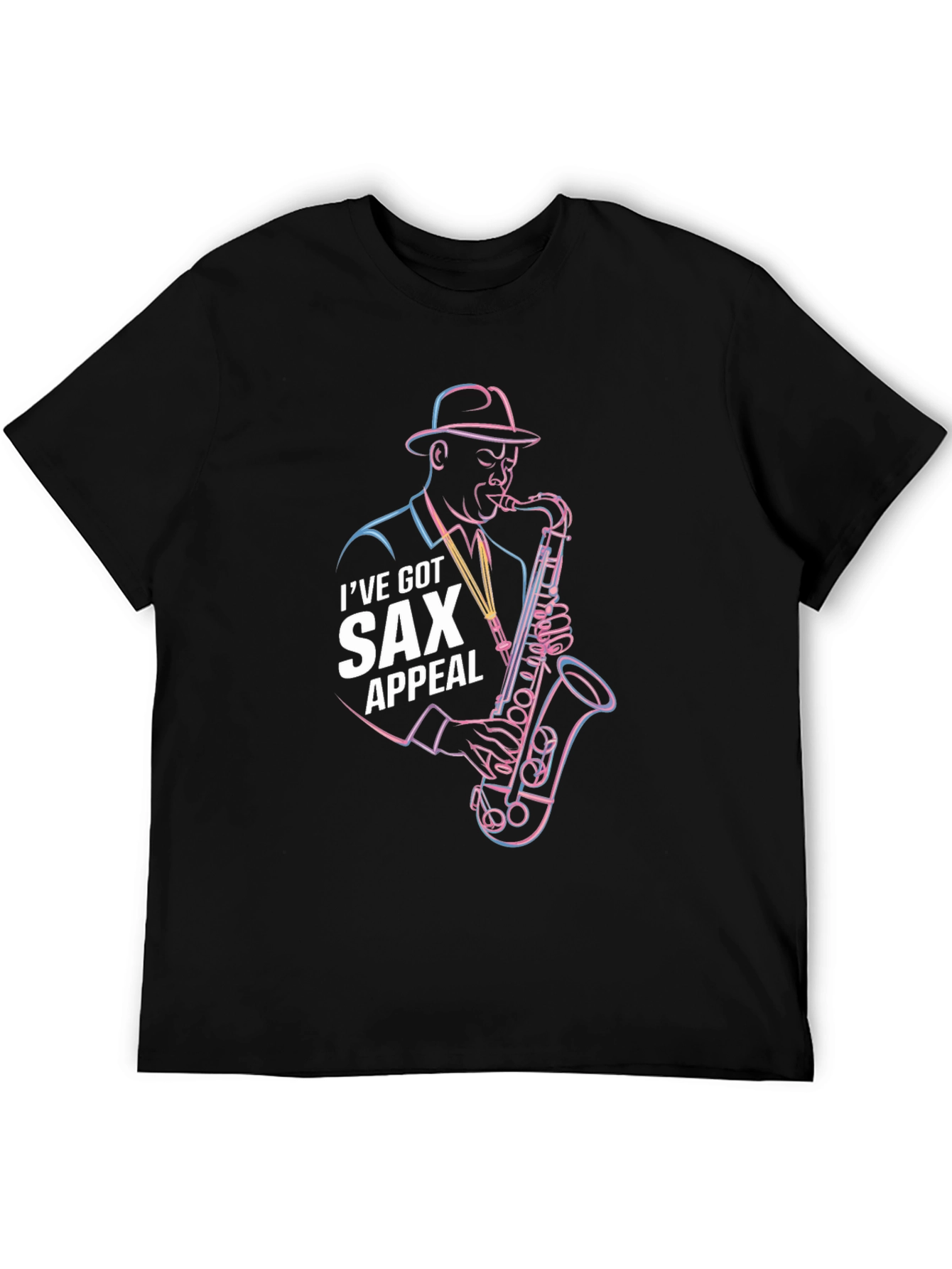 Sax Appeal T-Shirt - Stylish Musician Tee