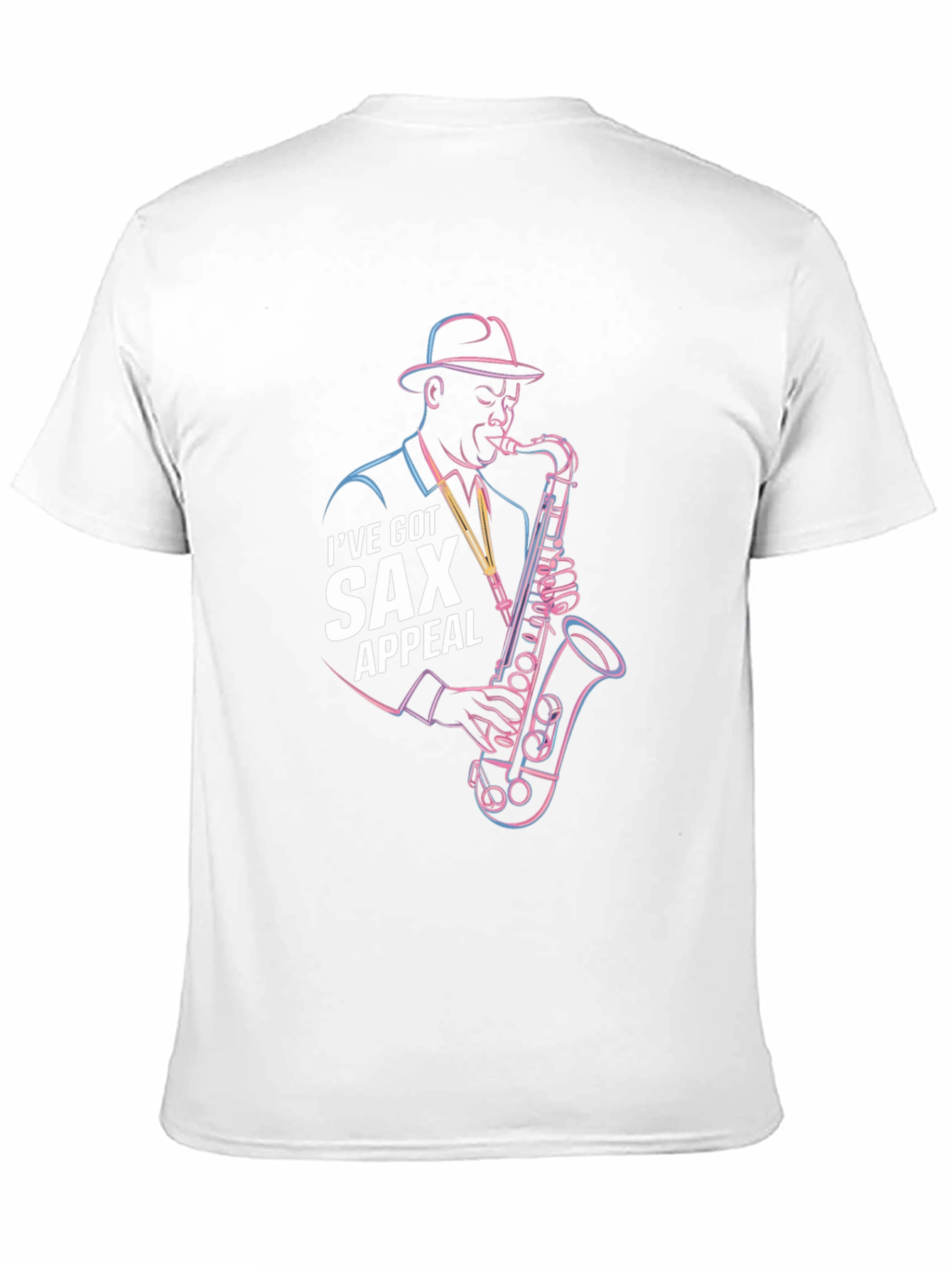 Sax Appeal T-Shirt - Stylish Musician Tee