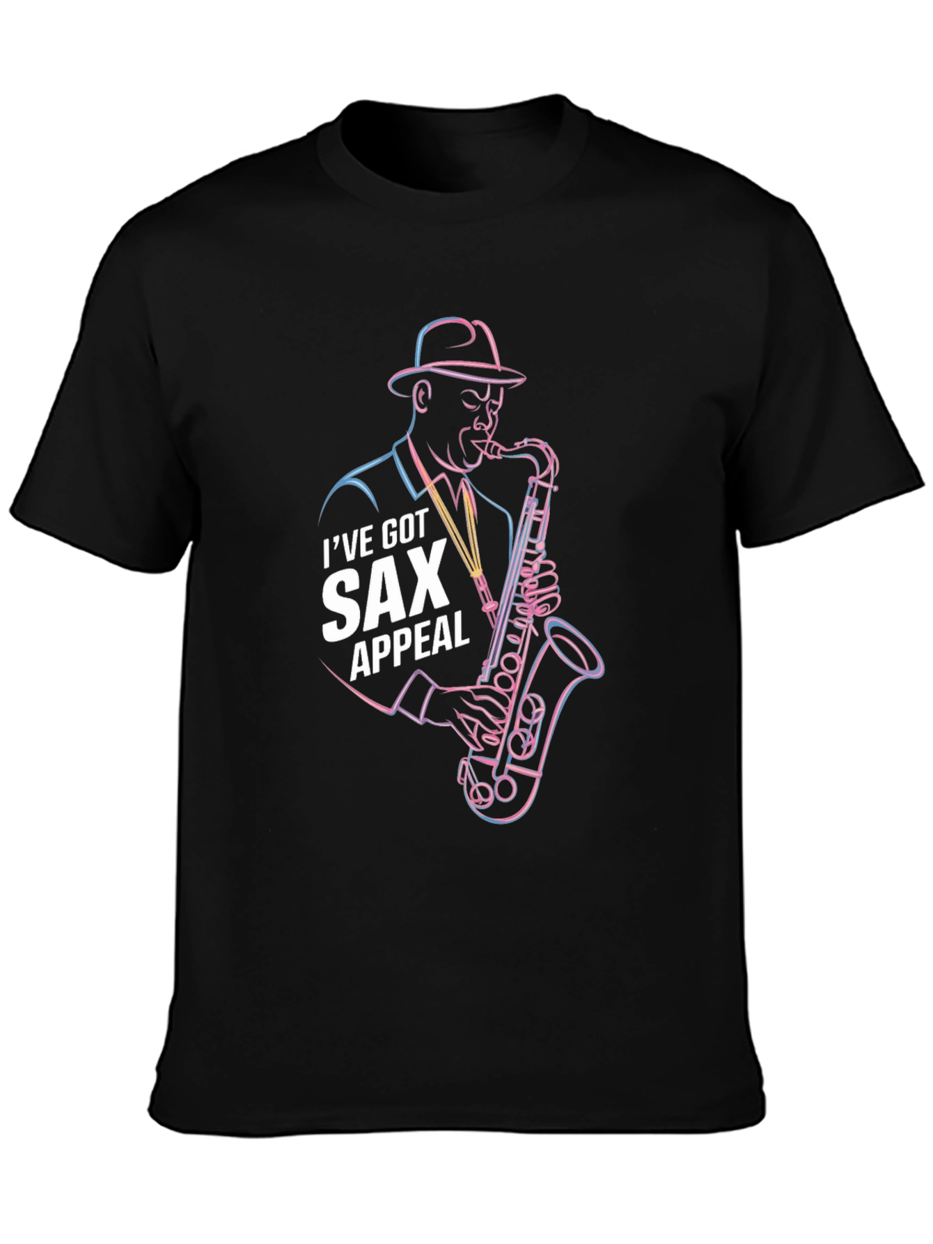Sax Appeal T-Shirt - Stylish Musician Tee