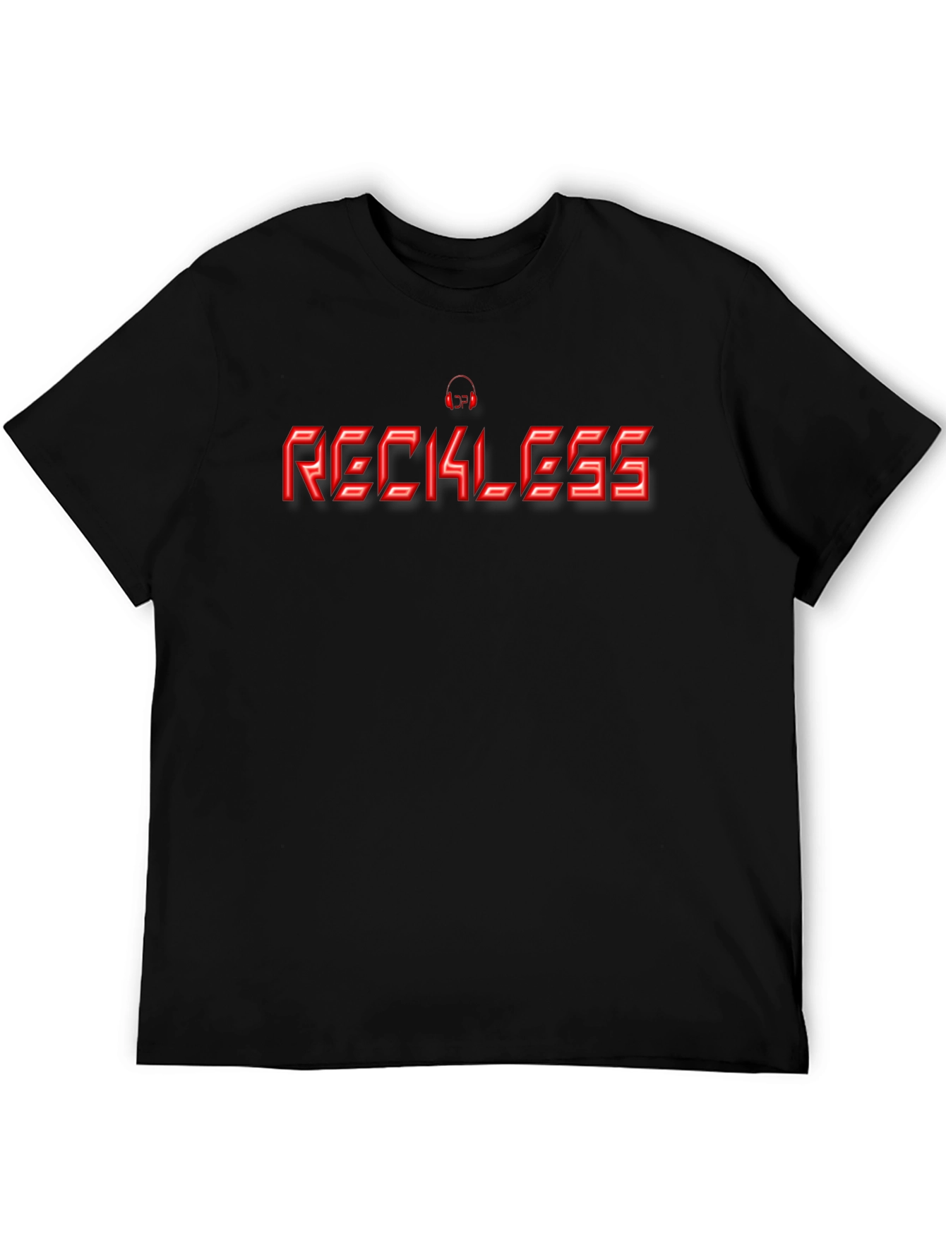 Reckless Graphic T-Shirt - Black