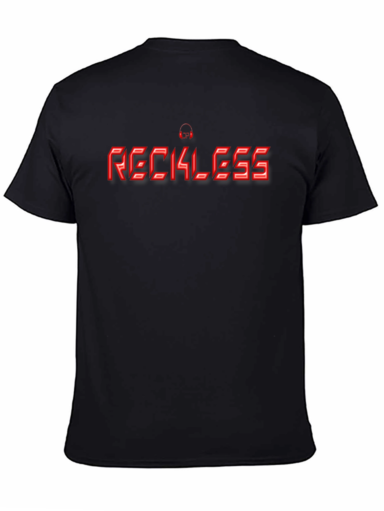 Reckless Graphic T-Shirt - Black