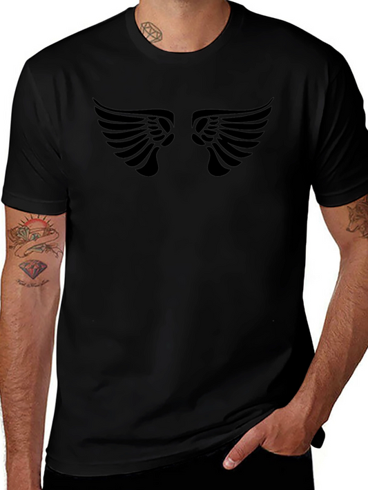 Black Wings Graphic Tee - Mens Style