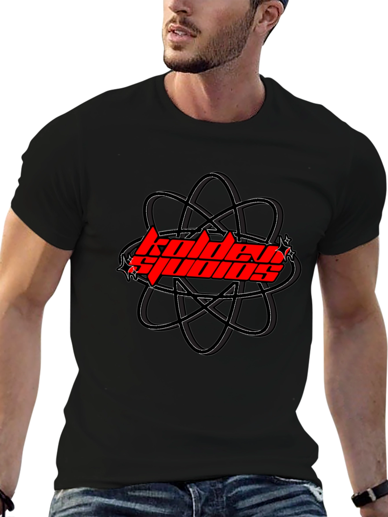 Golden Spudds T-Shirt Black Tee