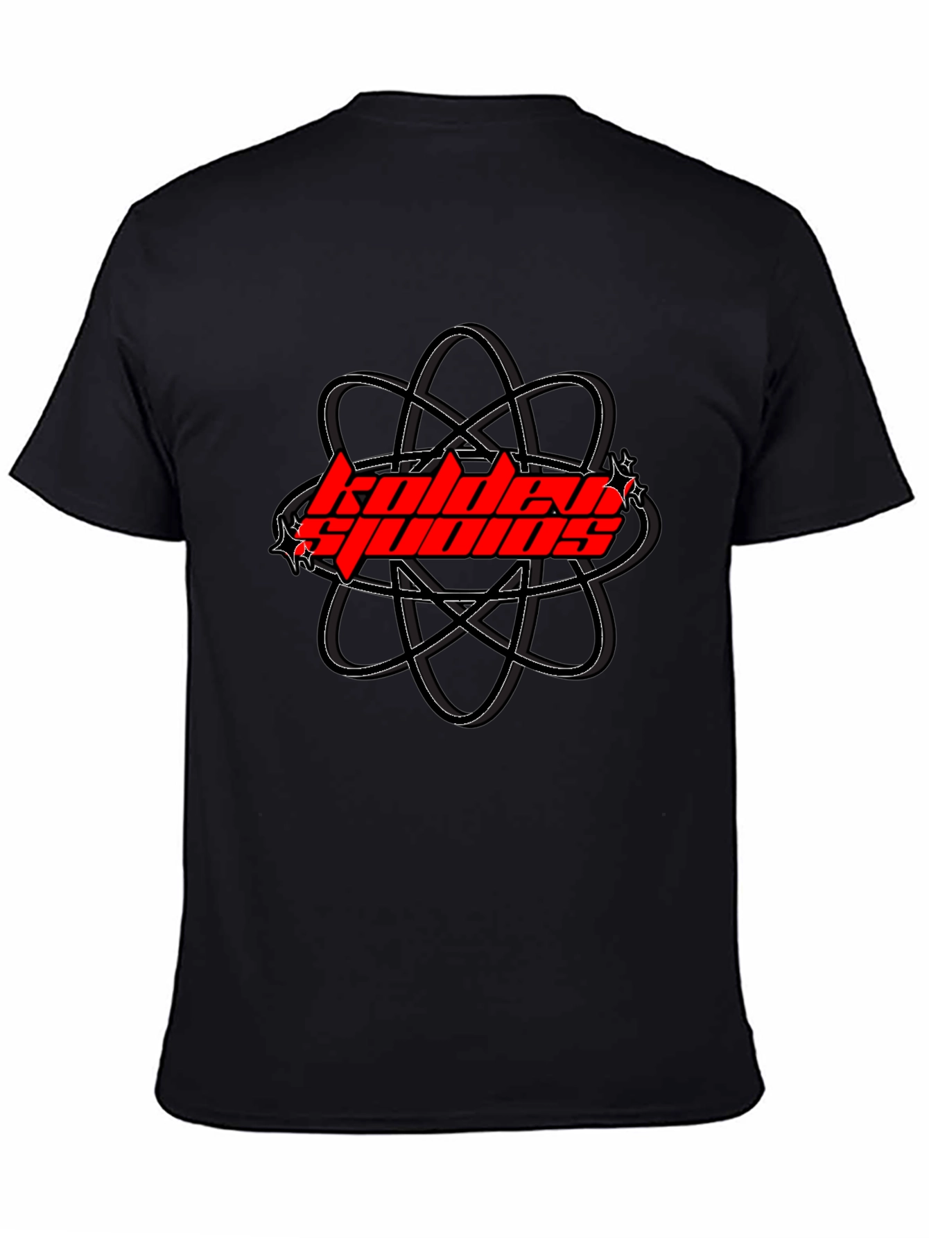 Golden Spudds T-Shirt Black Tee