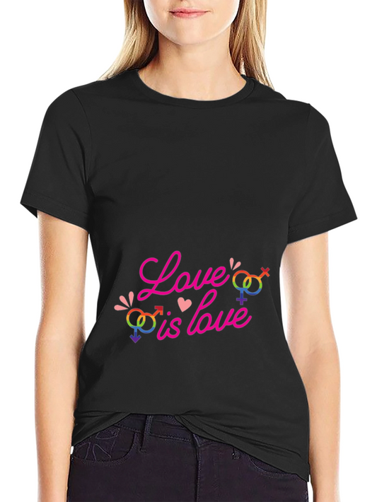 Love is Love Rainbow Graphic Tee