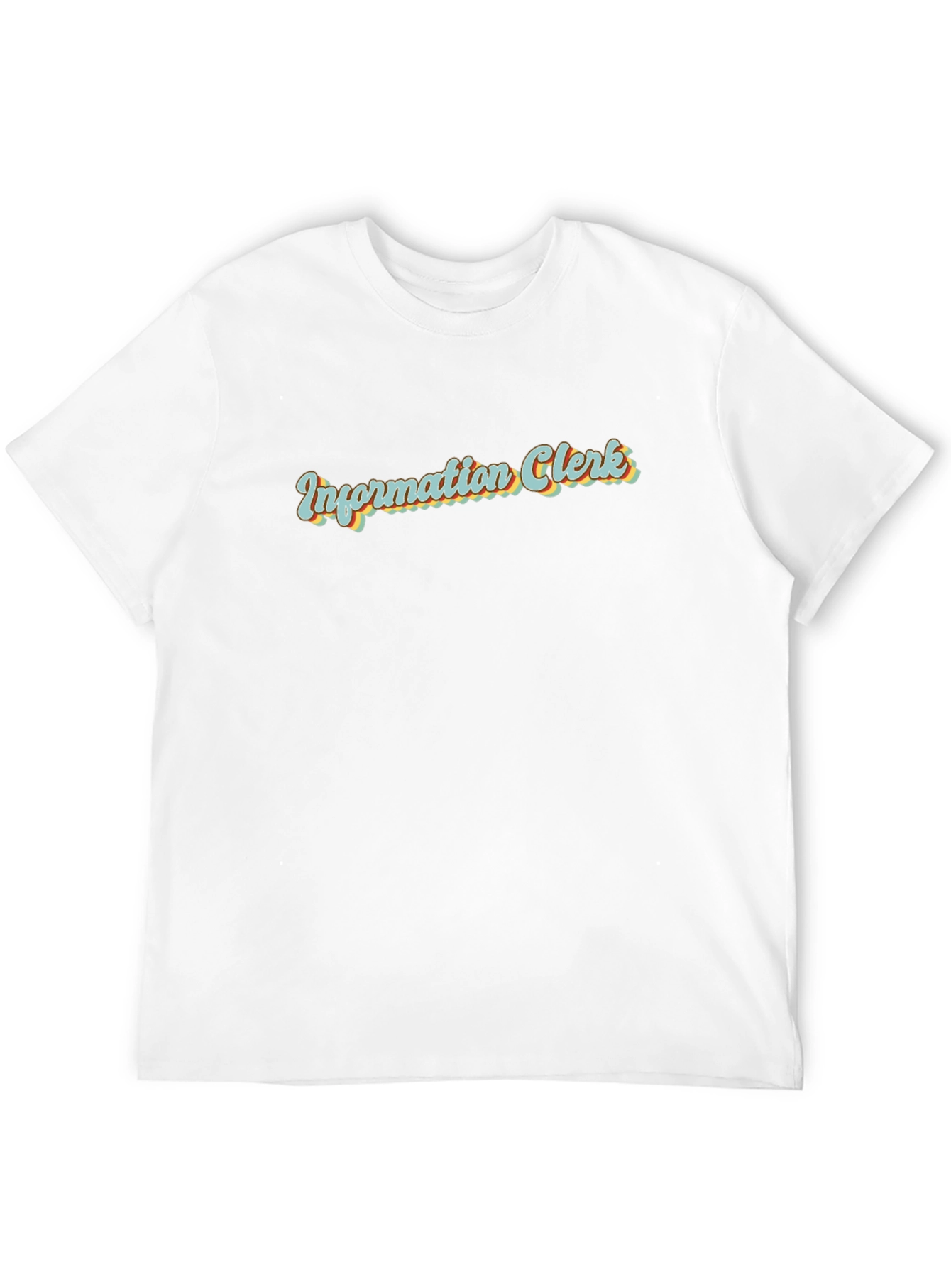 Information Clerk Retro T-Shirt