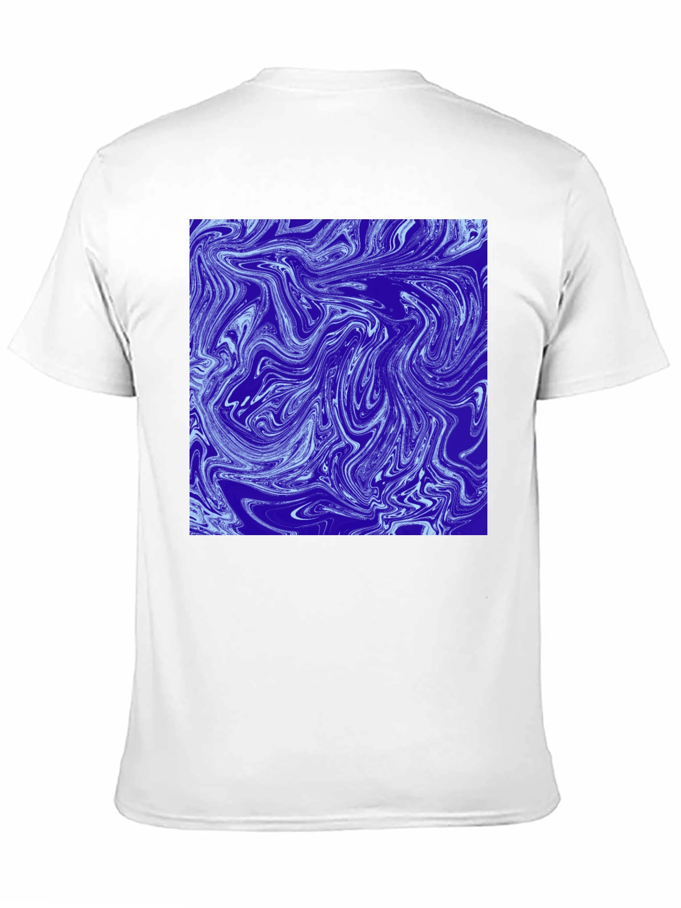 Abstract Swirl Graphic Tee - Modern Art T-Shirt