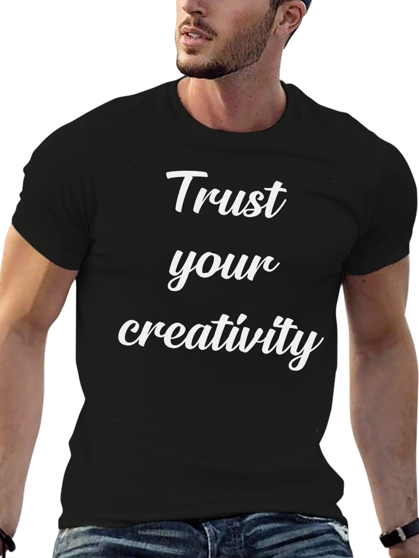 Trust Your Creativity Black T-Shirt