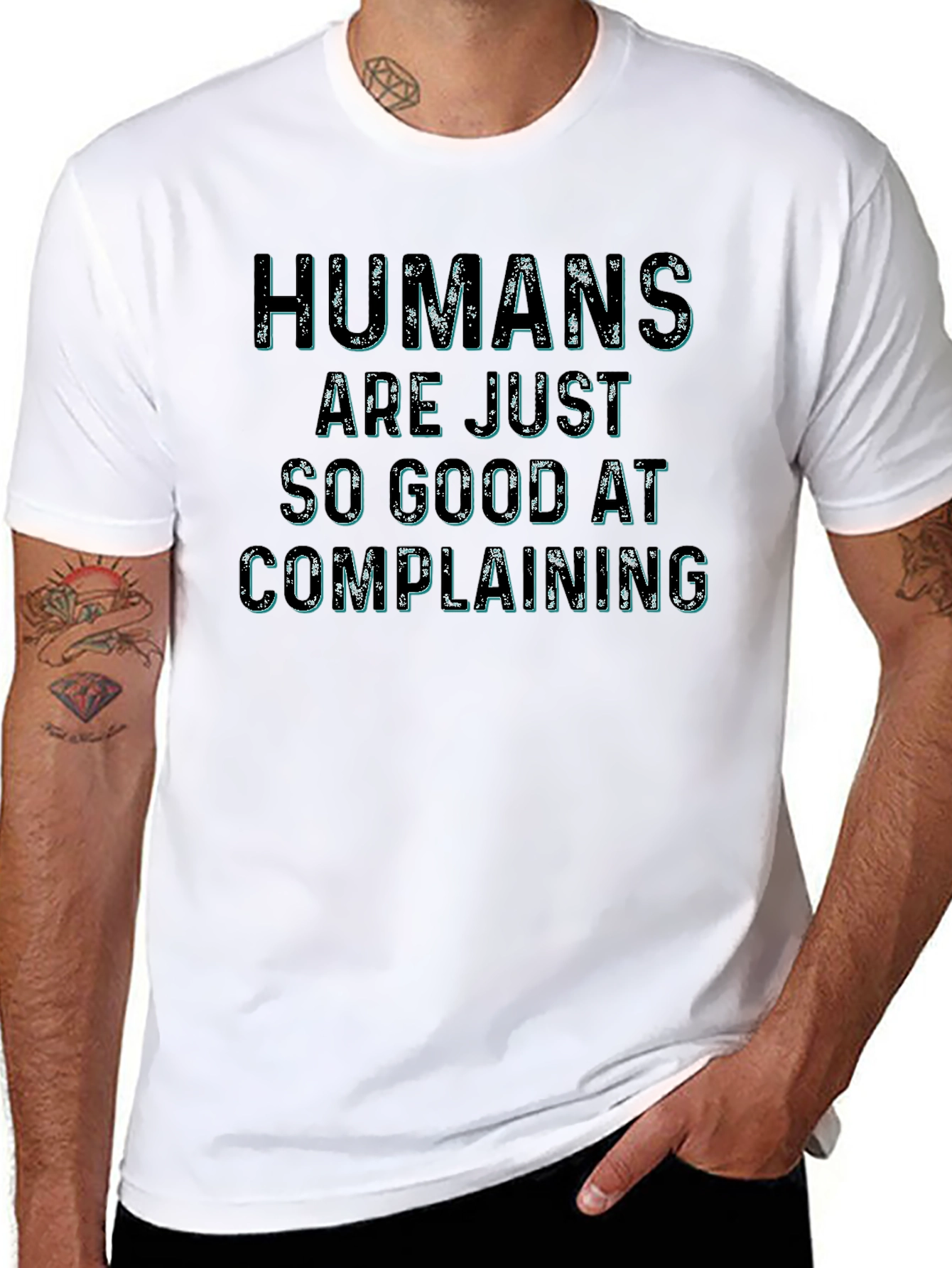 Humans Complaining Graphic T-Shirt