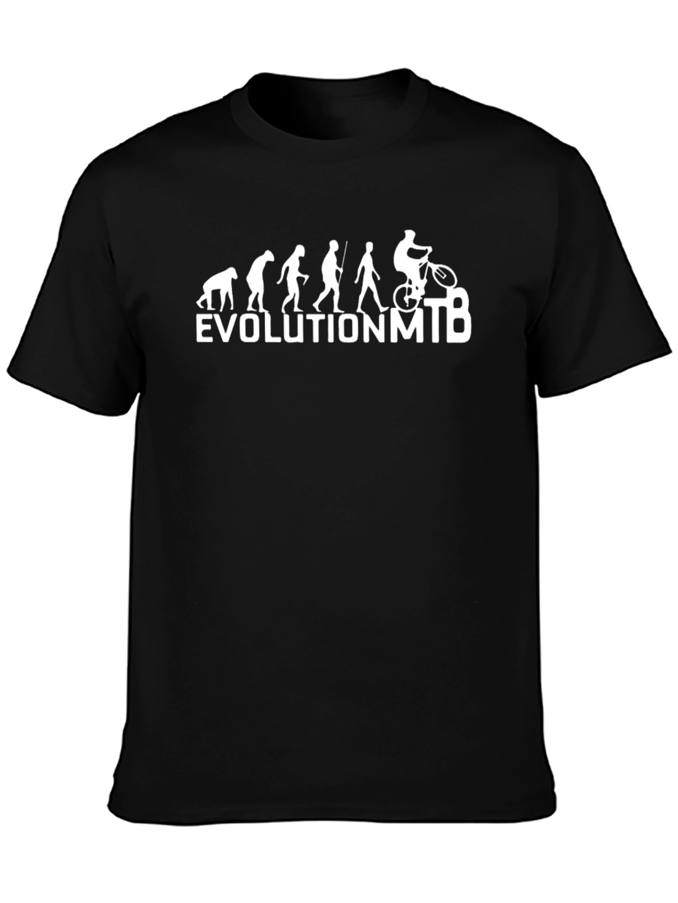 Evolution MTB Graphic Tee - Mountain Bike Rider Shirt
