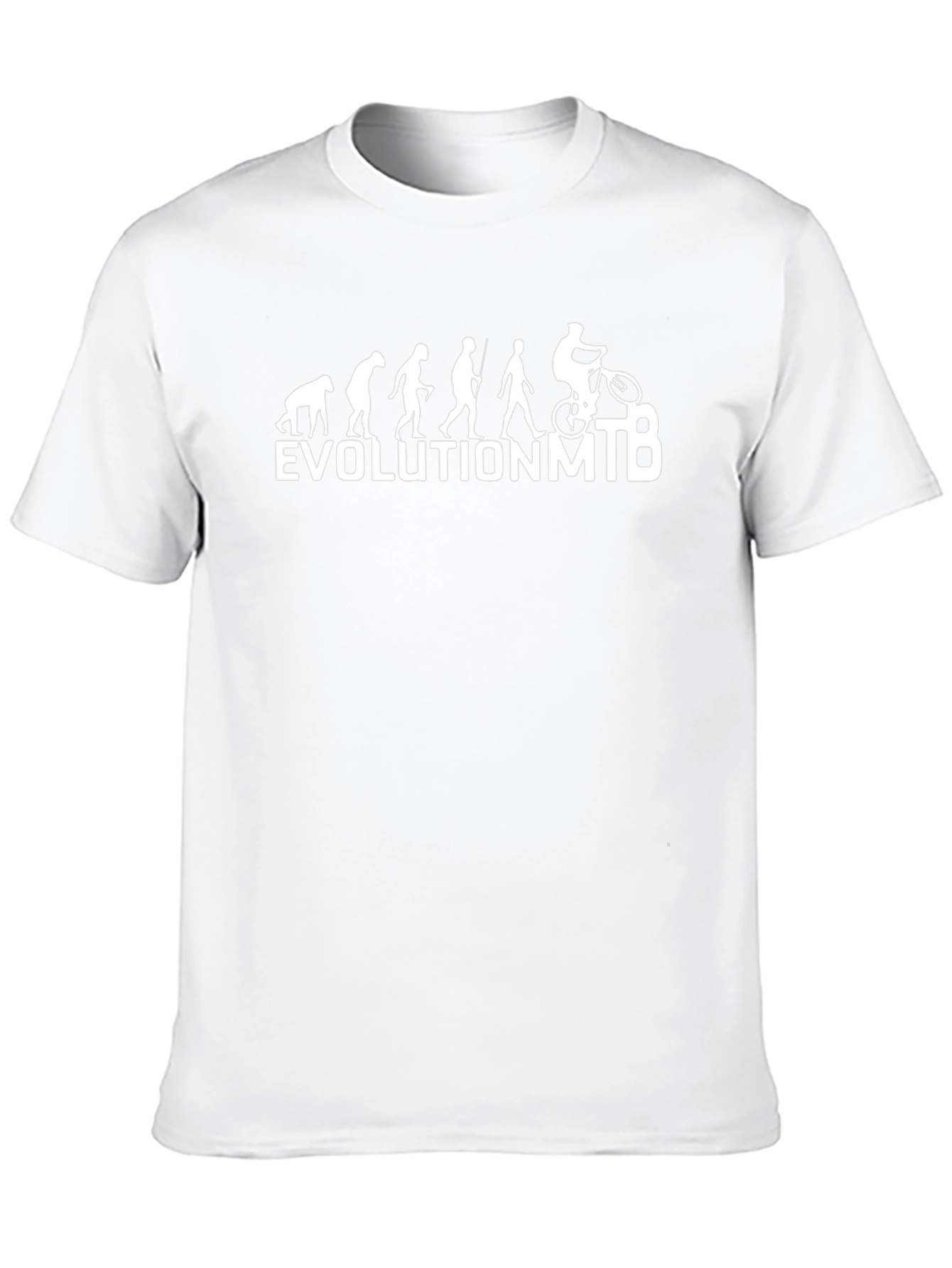 Evolution MTB Graphic Tee - Mountain Bike Rider Shirt