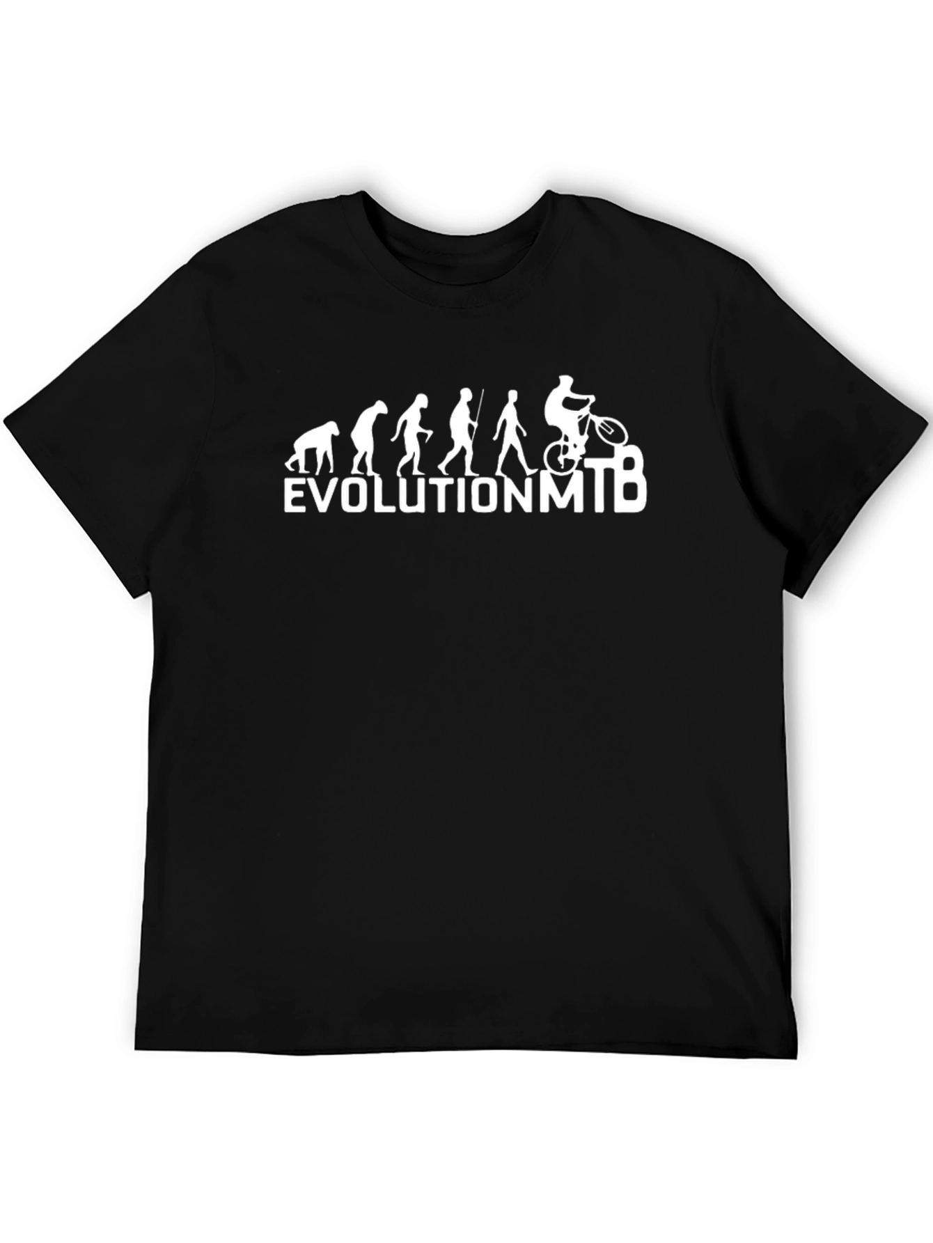 Evolution MTB Graphic Tee - Mountain Bike Rider Shirt