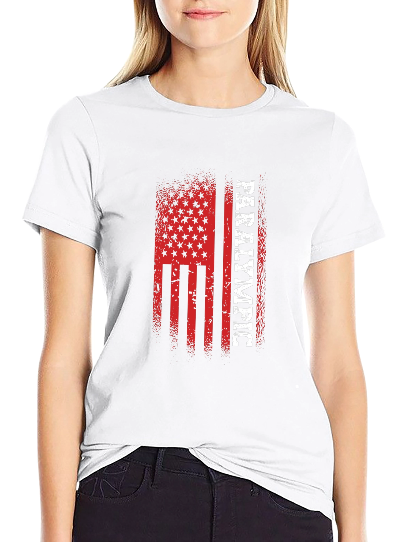 Paralympic American Flag Graphic T-Shirt