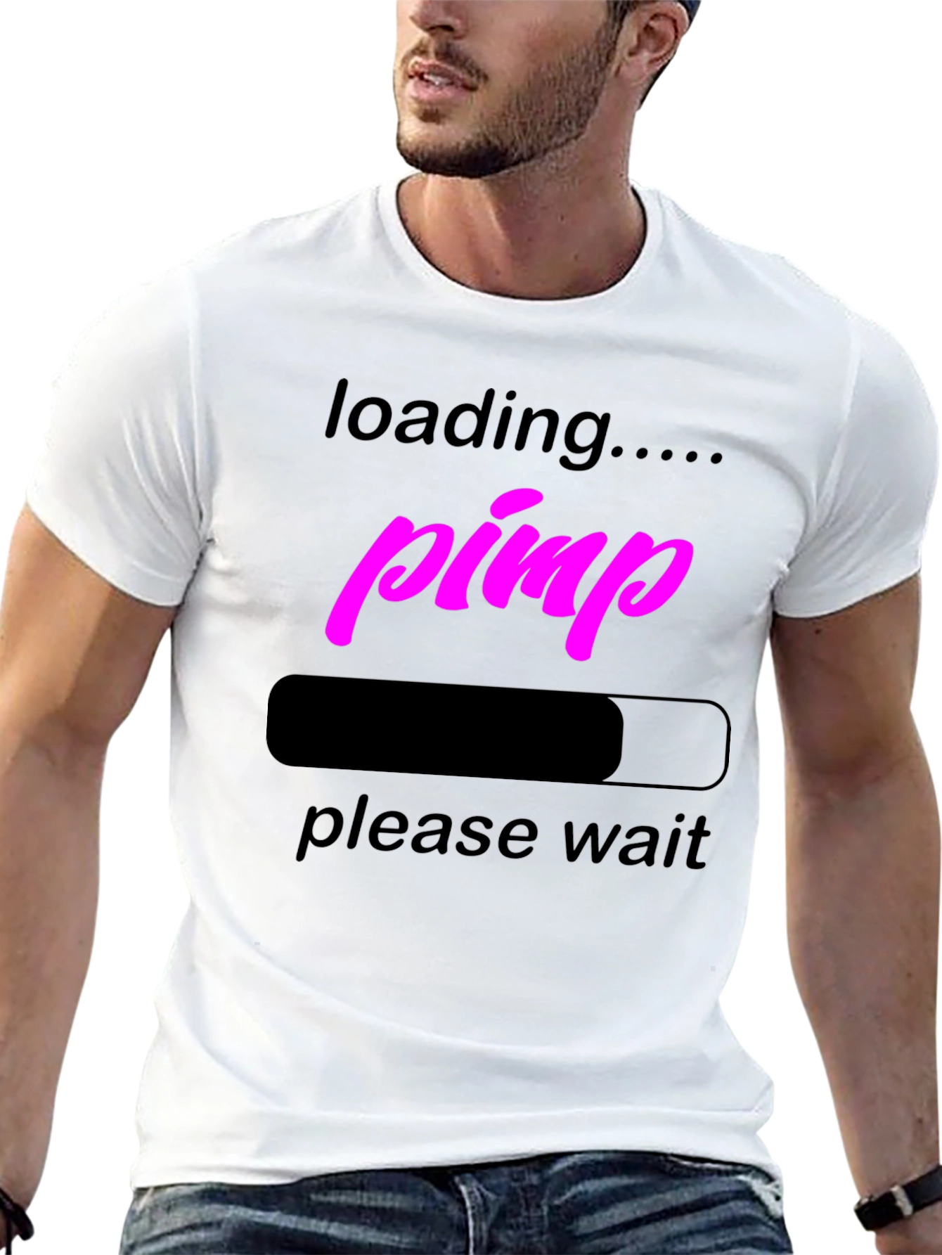 Loading Pimp Black Graphic T-Shirt