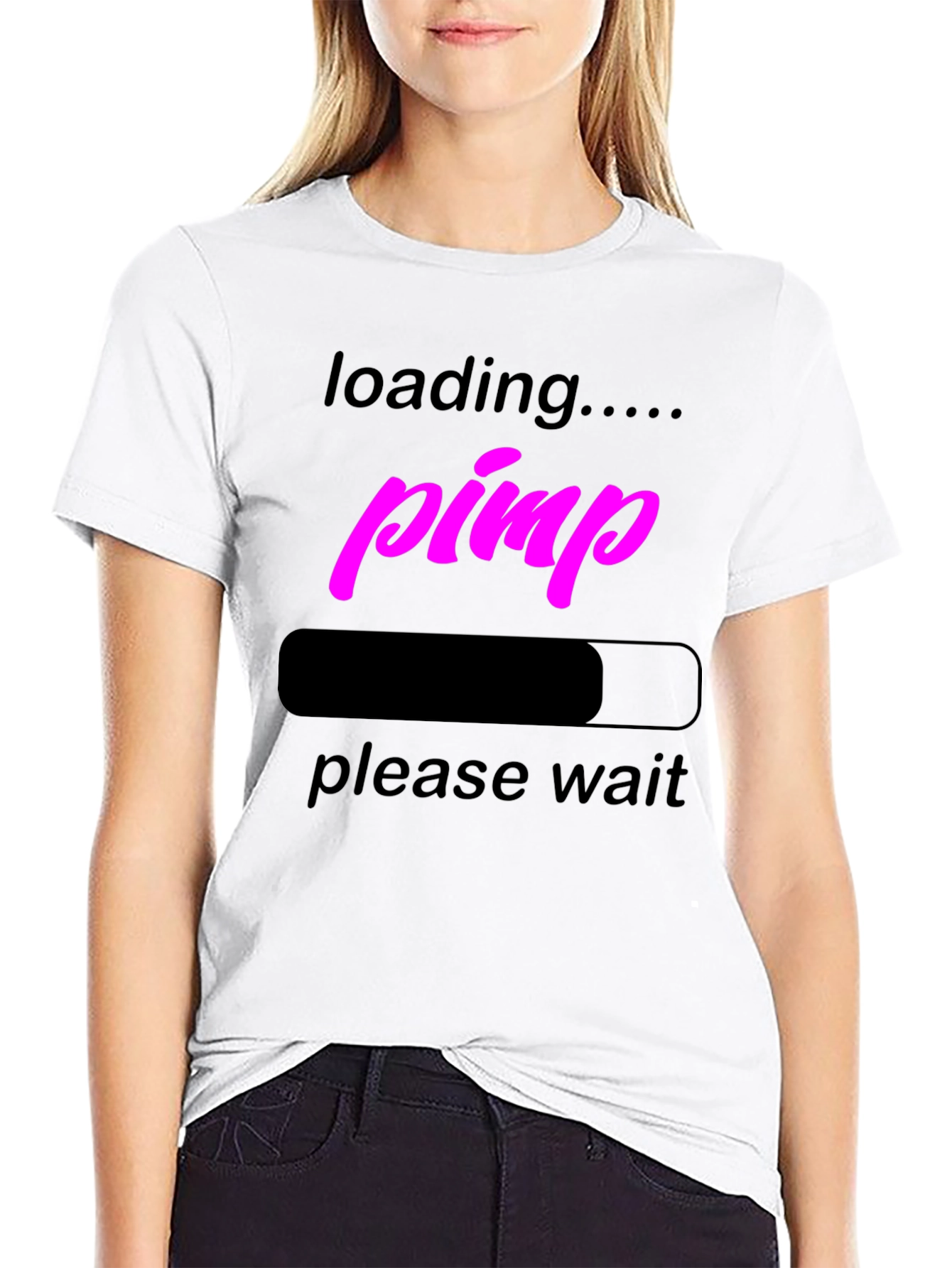 Loading Pimp Black Graphic T-Shirt