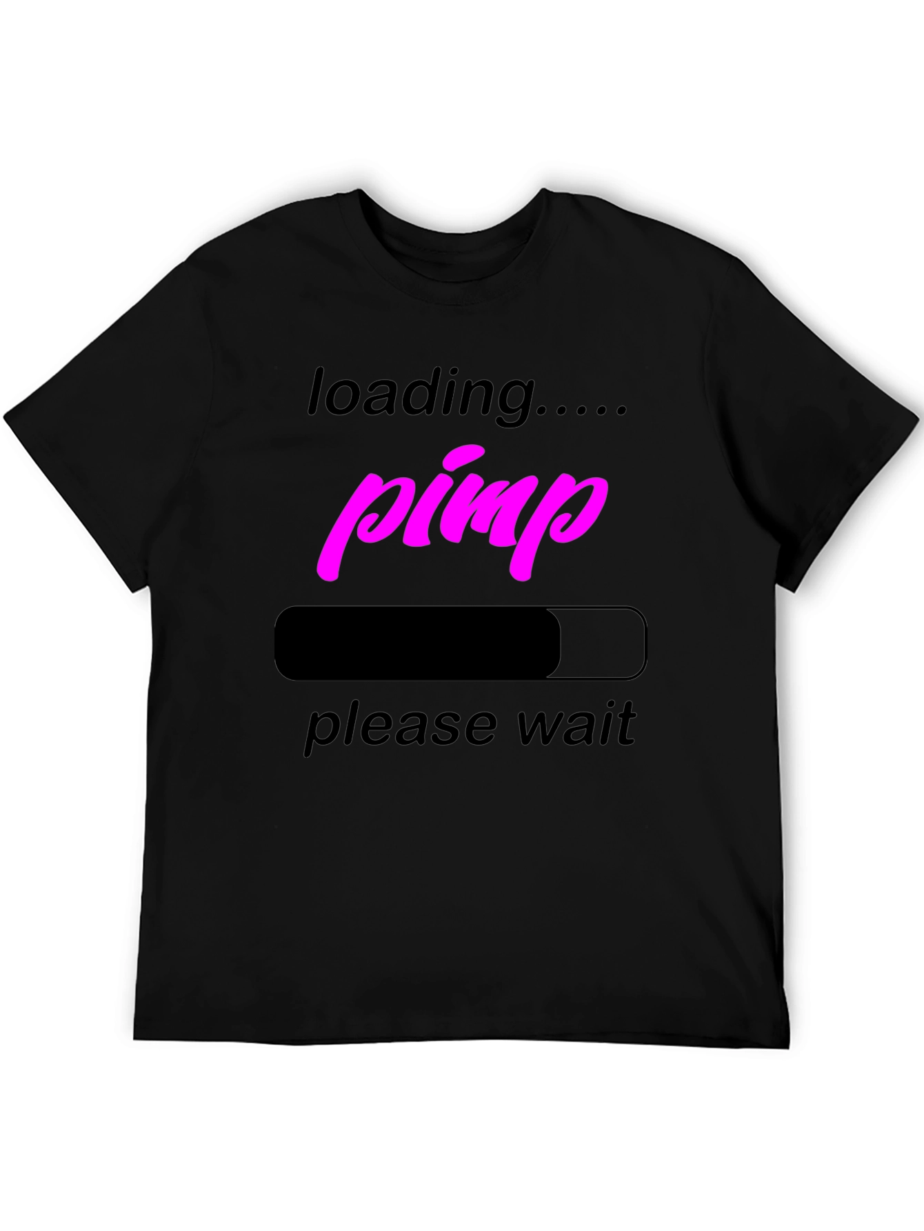 Loading Pimp Black Graphic T-Shirt