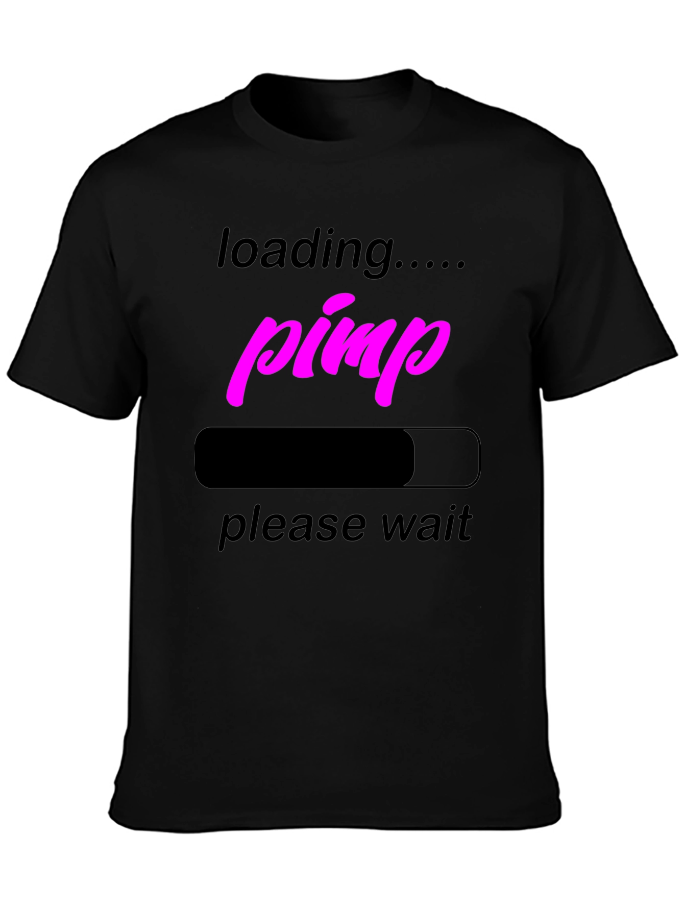 Loading Pimp Black Graphic T-Shirt
