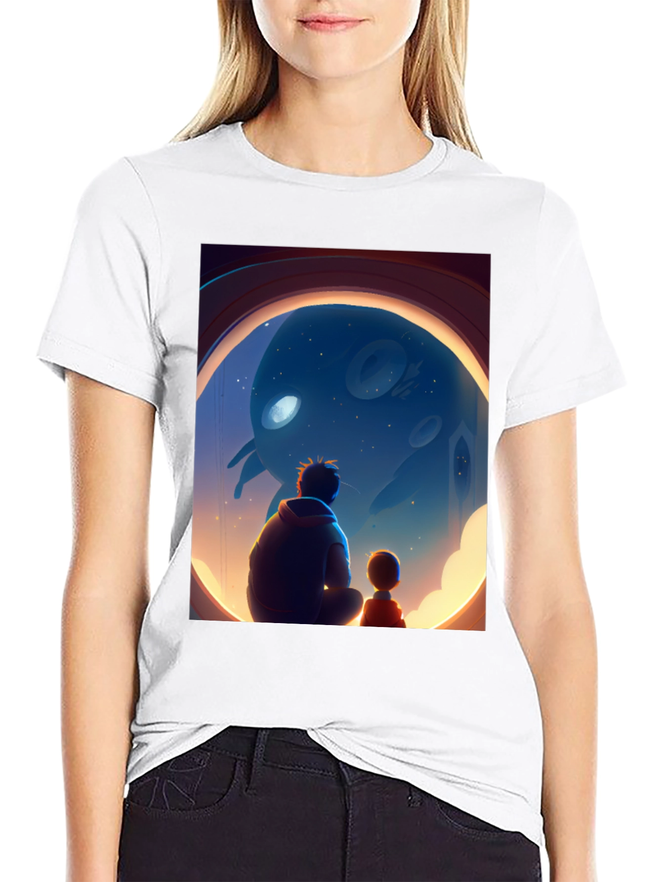 Dad and Son Alien T-Shirt