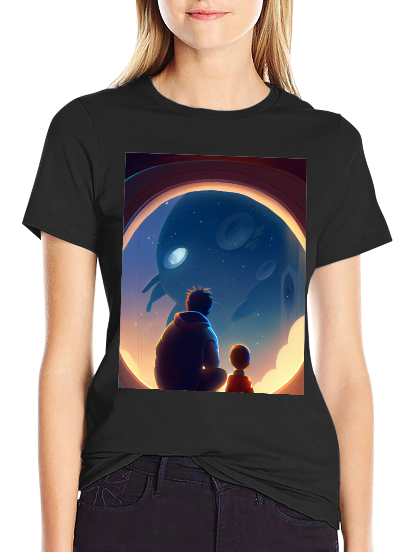 Dad and Son Alien T-Shirt