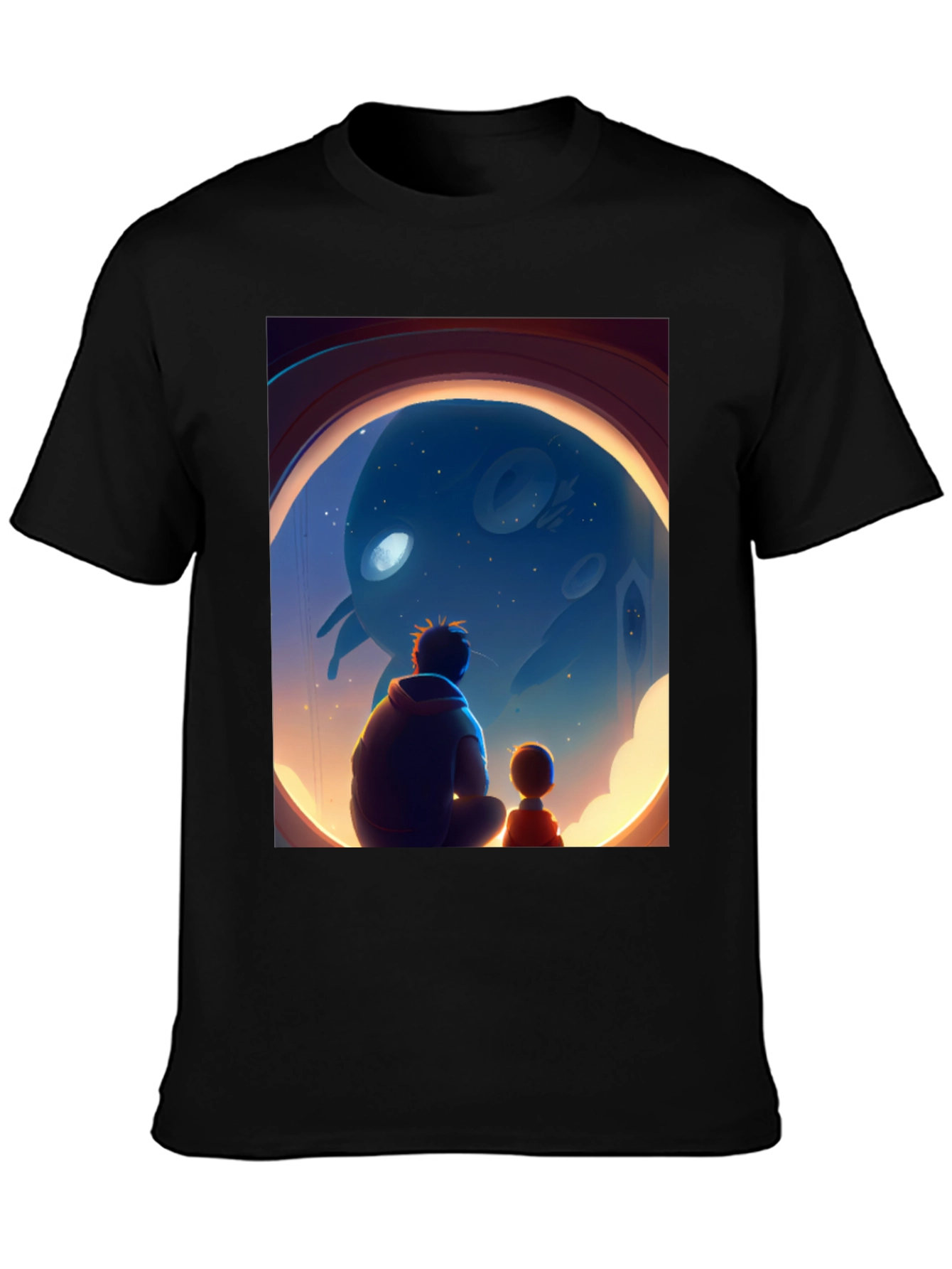 Dad and Son Alien T-Shirt