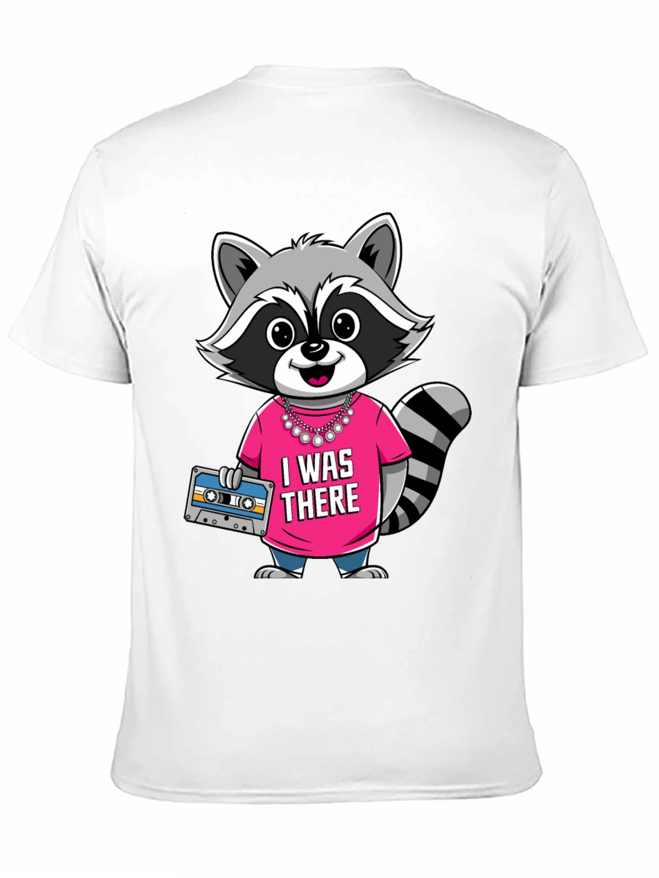 Raccoon I Was There Graphic Tee