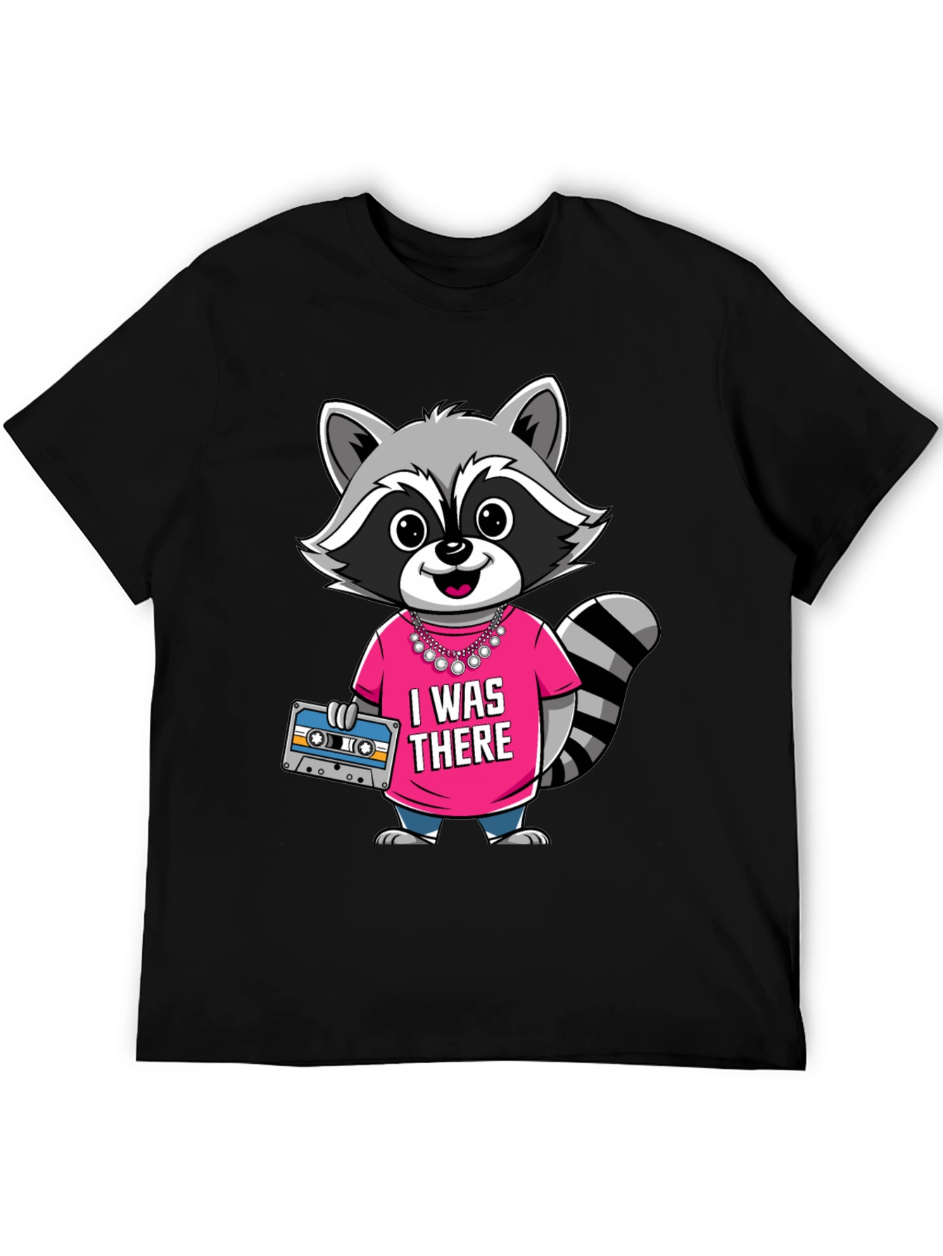 Raccoon I Was There Graphic Tee