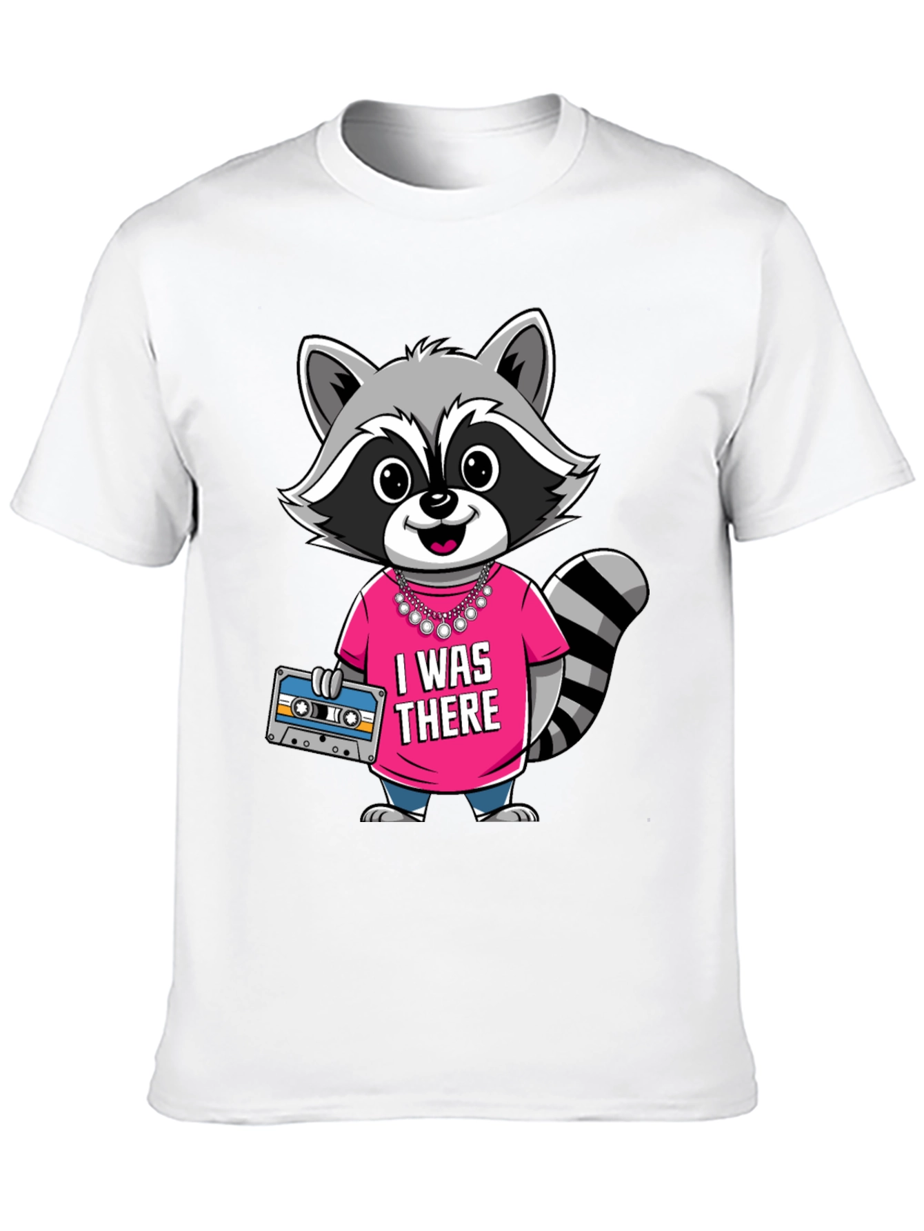 Raccoon I Was There Graphic Tee