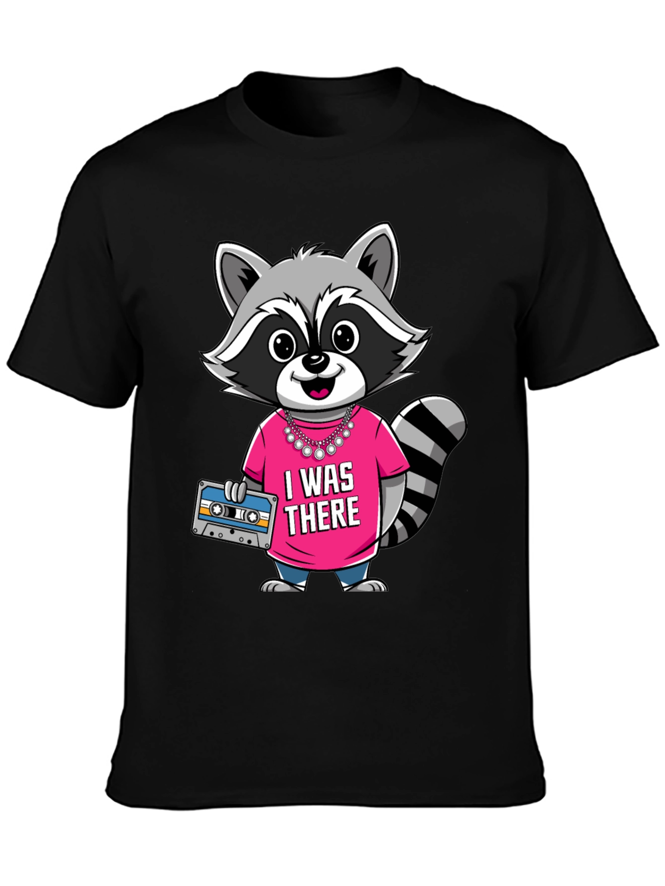 Raccoon I Was There Graphic Tee