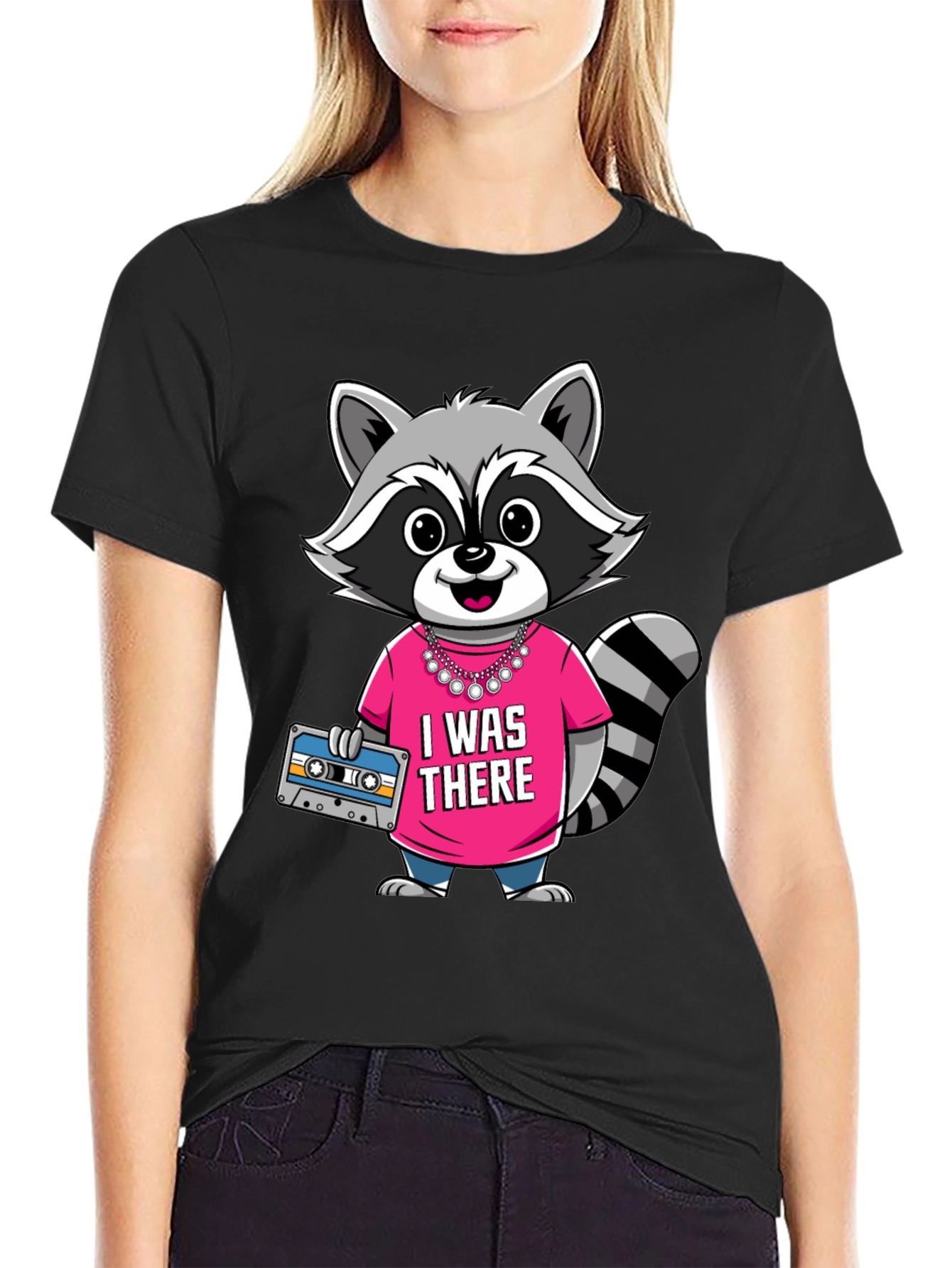 Raccoon I Was There Graphic Tee