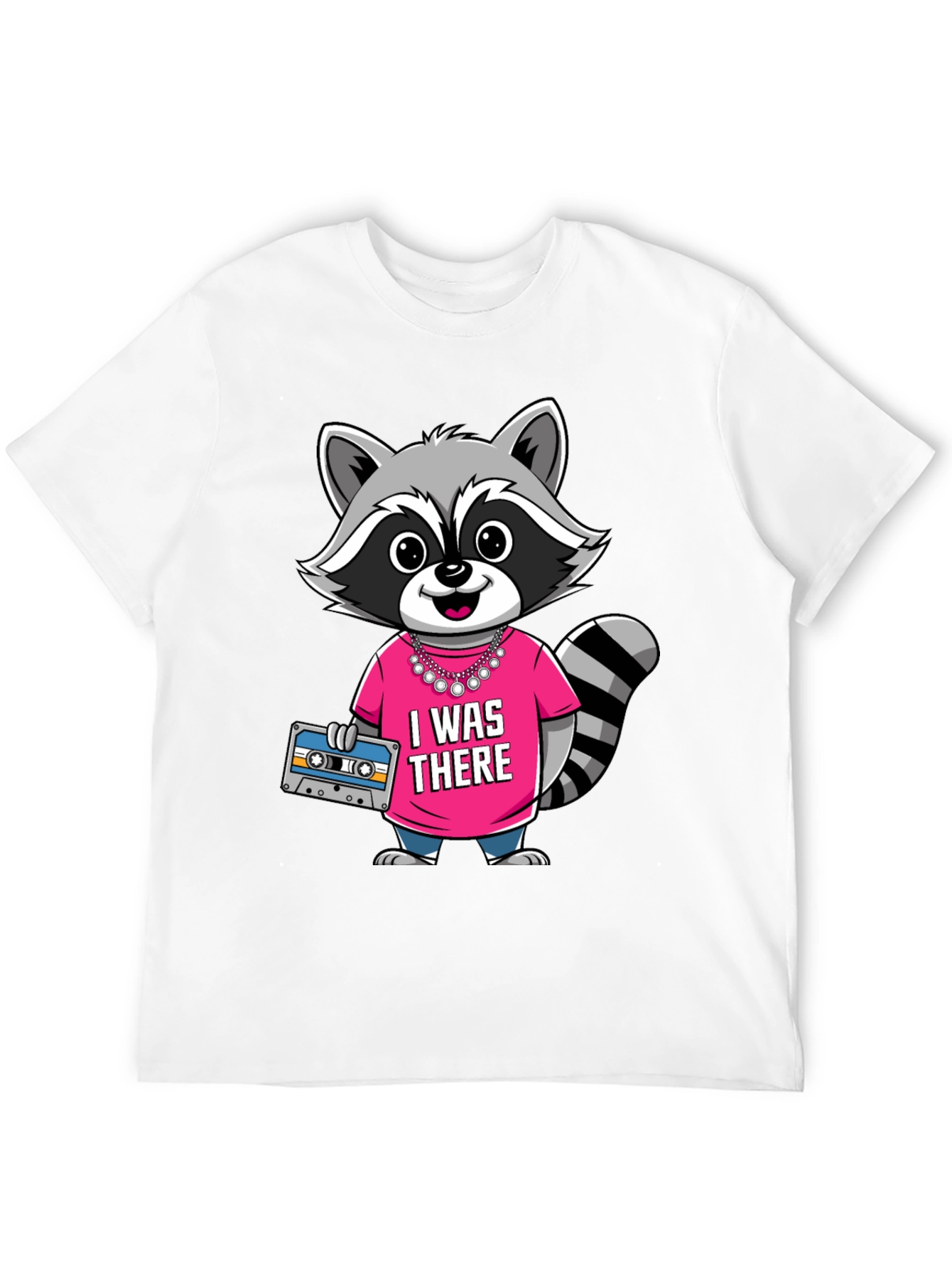 Raccoon I Was There Graphic Tee