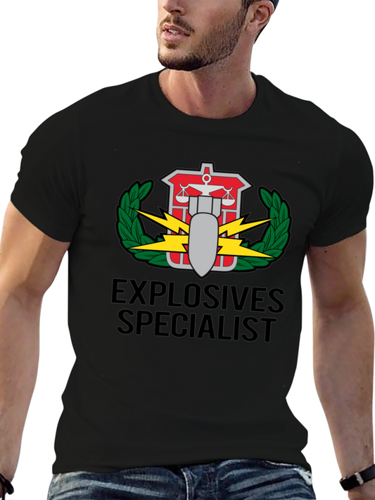 Explosives Specialist T-Shirt - Military EOD Bomb Squad Tee