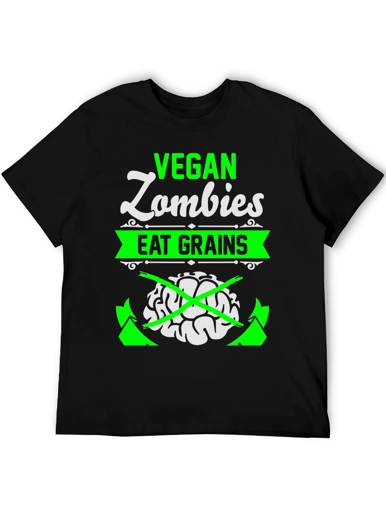 Vegan Zombies Eat Grains T-Shirt