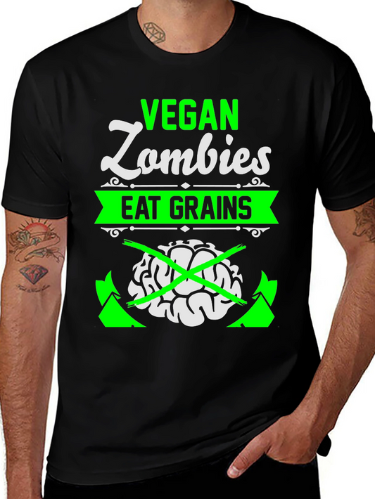 Vegan Zombies Eat Grains T-Shirt