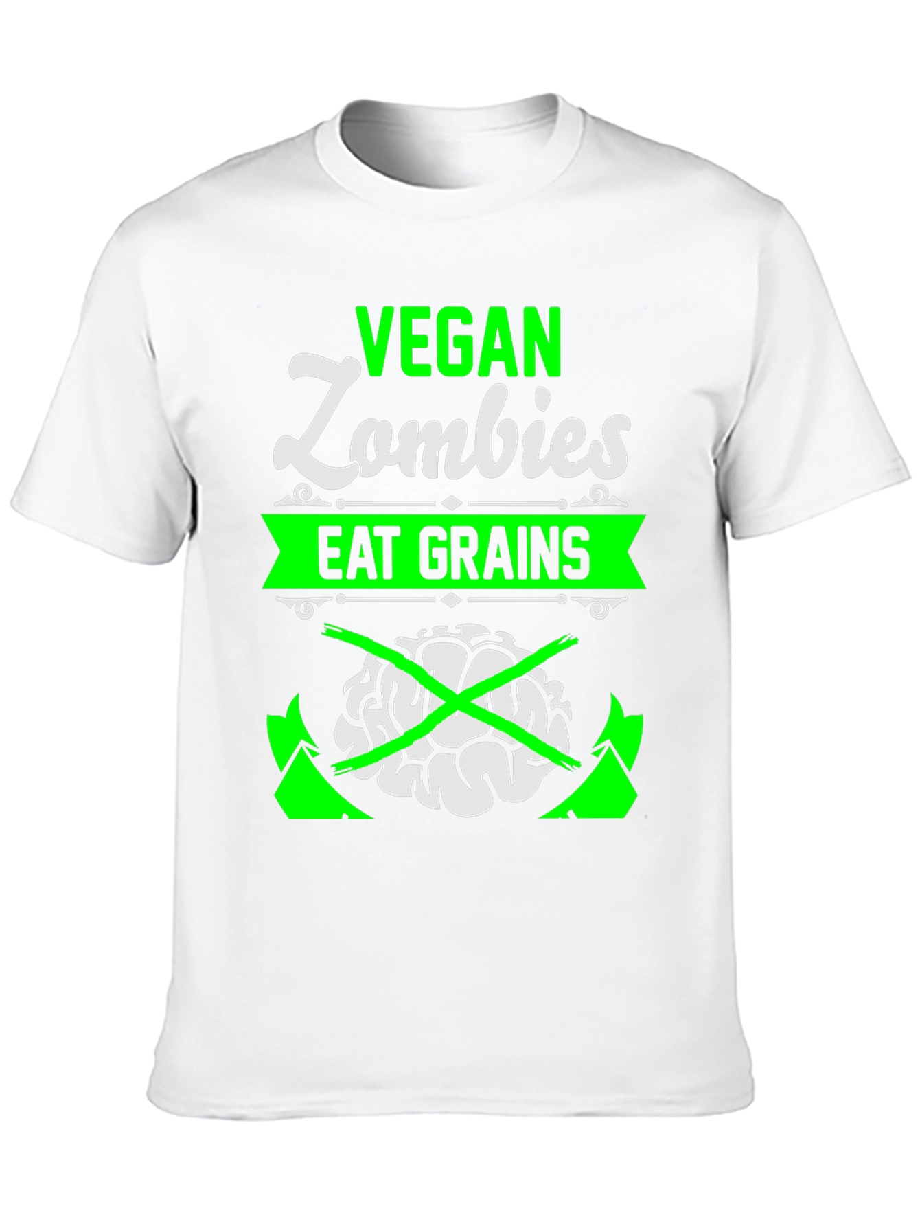 Vegan Zombies Eat Grains T-Shirt