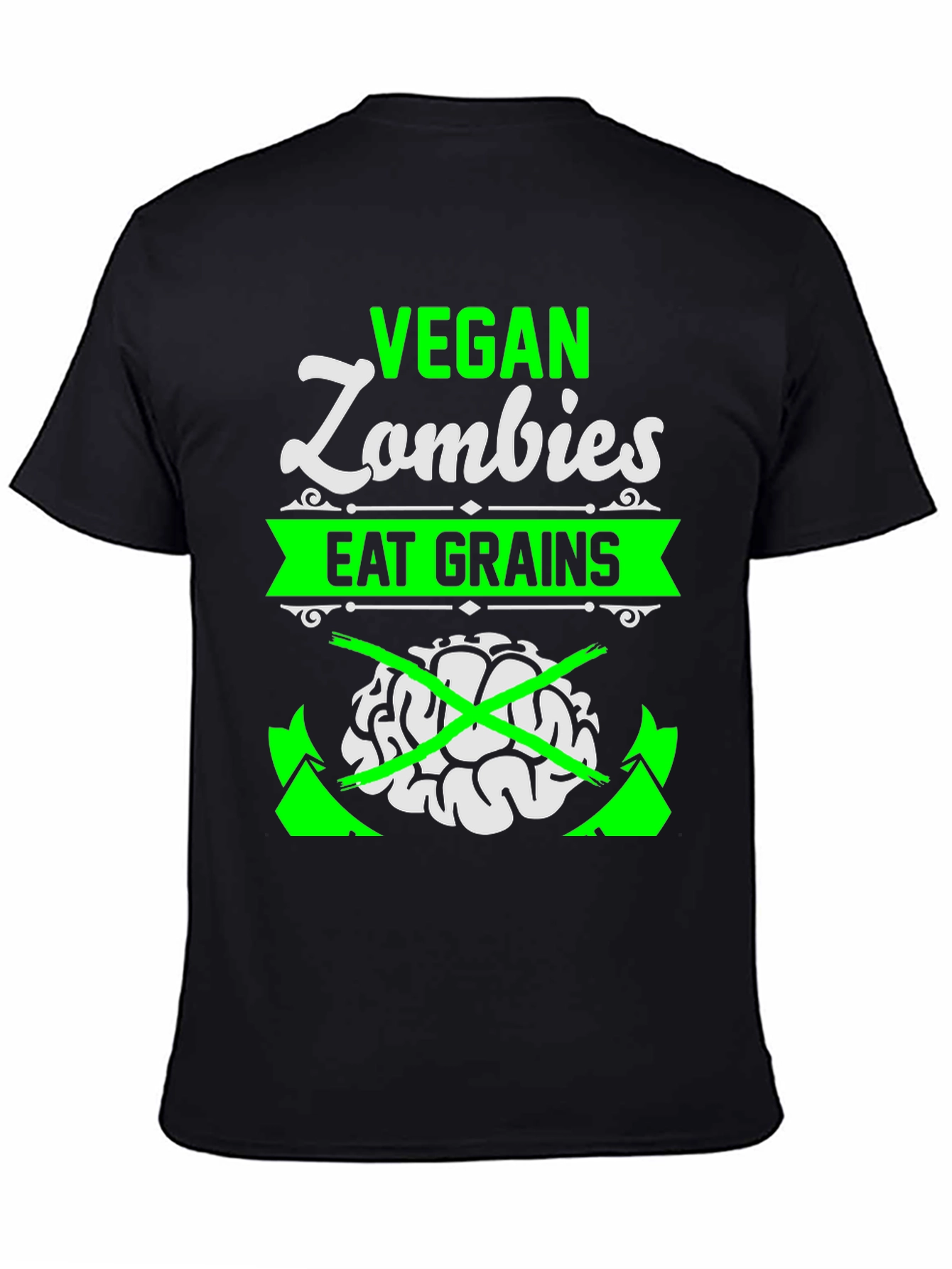 Vegan Zombies Eat Grains T-Shirt