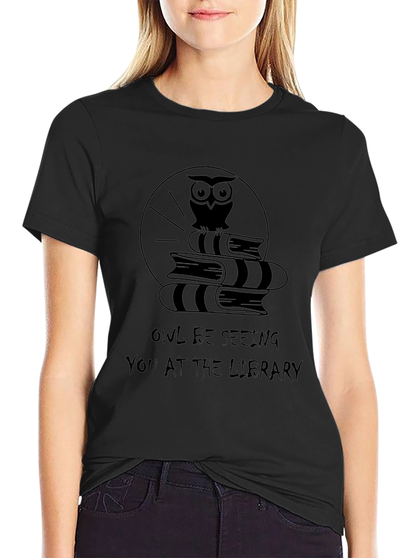 Owl Be Seeing You at the Library T-Shirt
